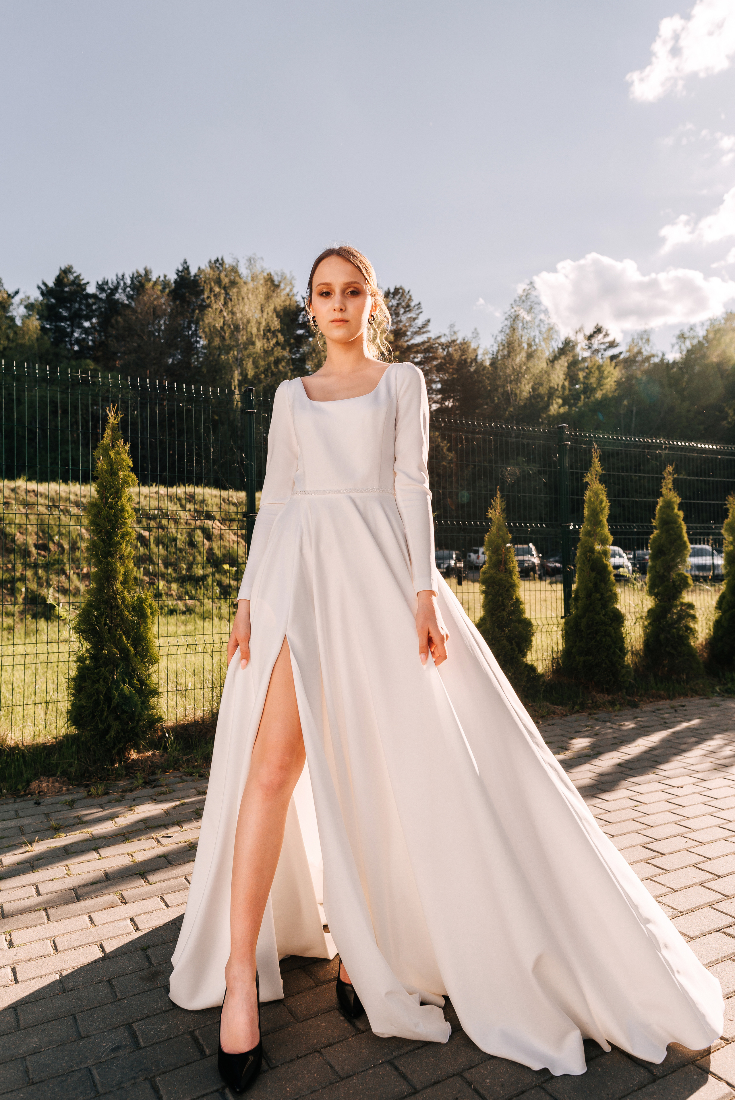 Великолепный показ свадебных платьев свадебного салона-ателье Bonjour. Свадебный салон-ателье Бонжур в Минске Bonjour