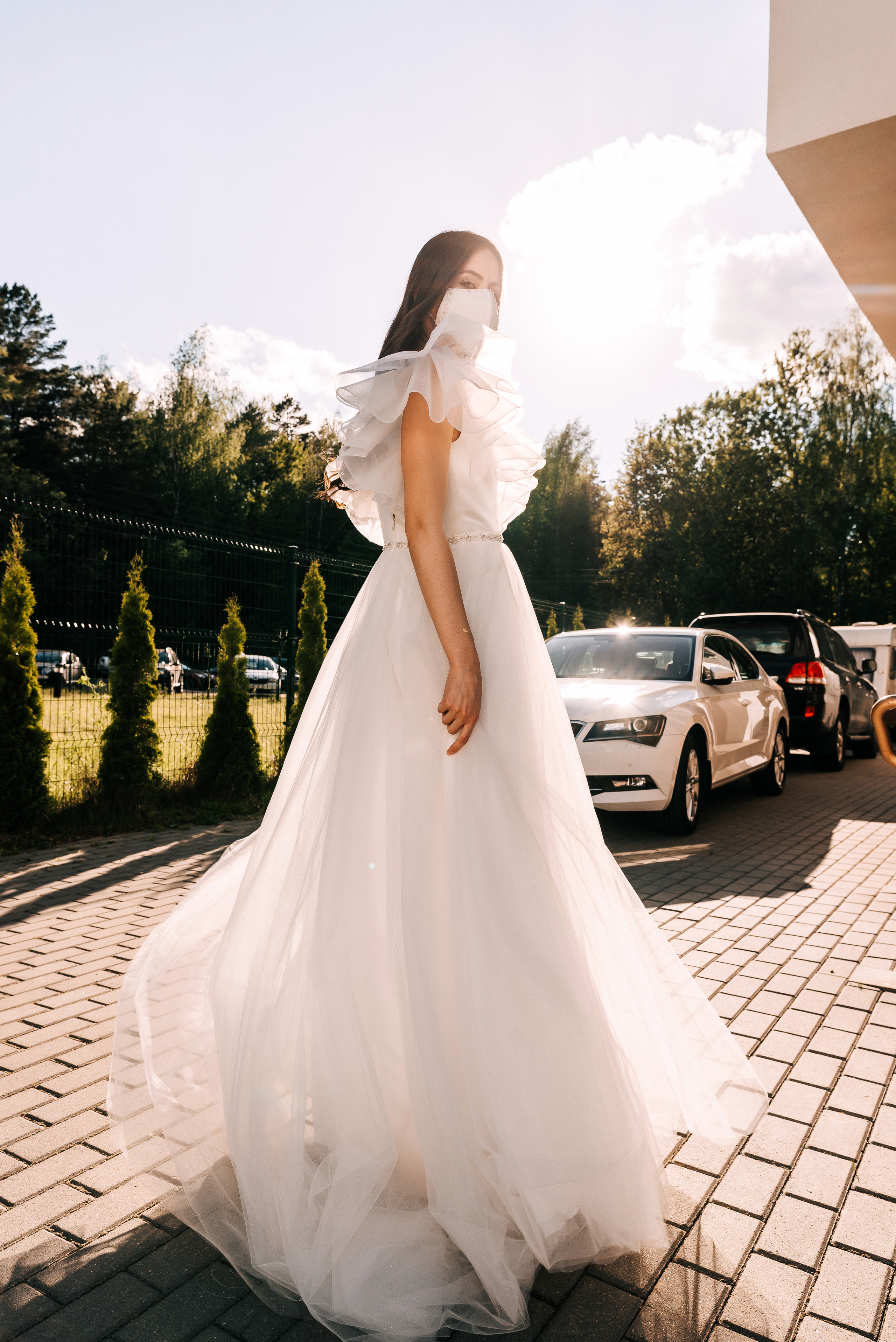 Великолепный показ свадебных платьев свадебного салона-ателье Bonjour. Свадебный салон-ателье Бонжур в Минске Bonjour