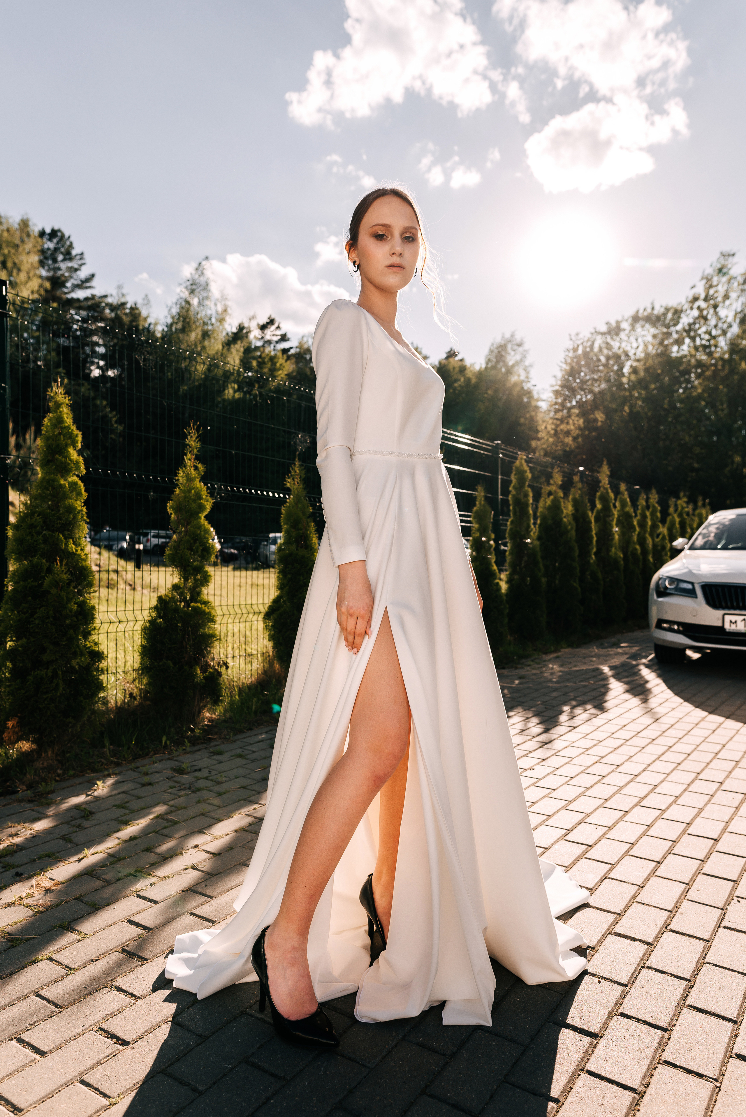 Великолепный показ свадебных платьев свадебного салона-ателье Bonjour. Свадебный салон-ателье Бонжур в Минске Bonjour