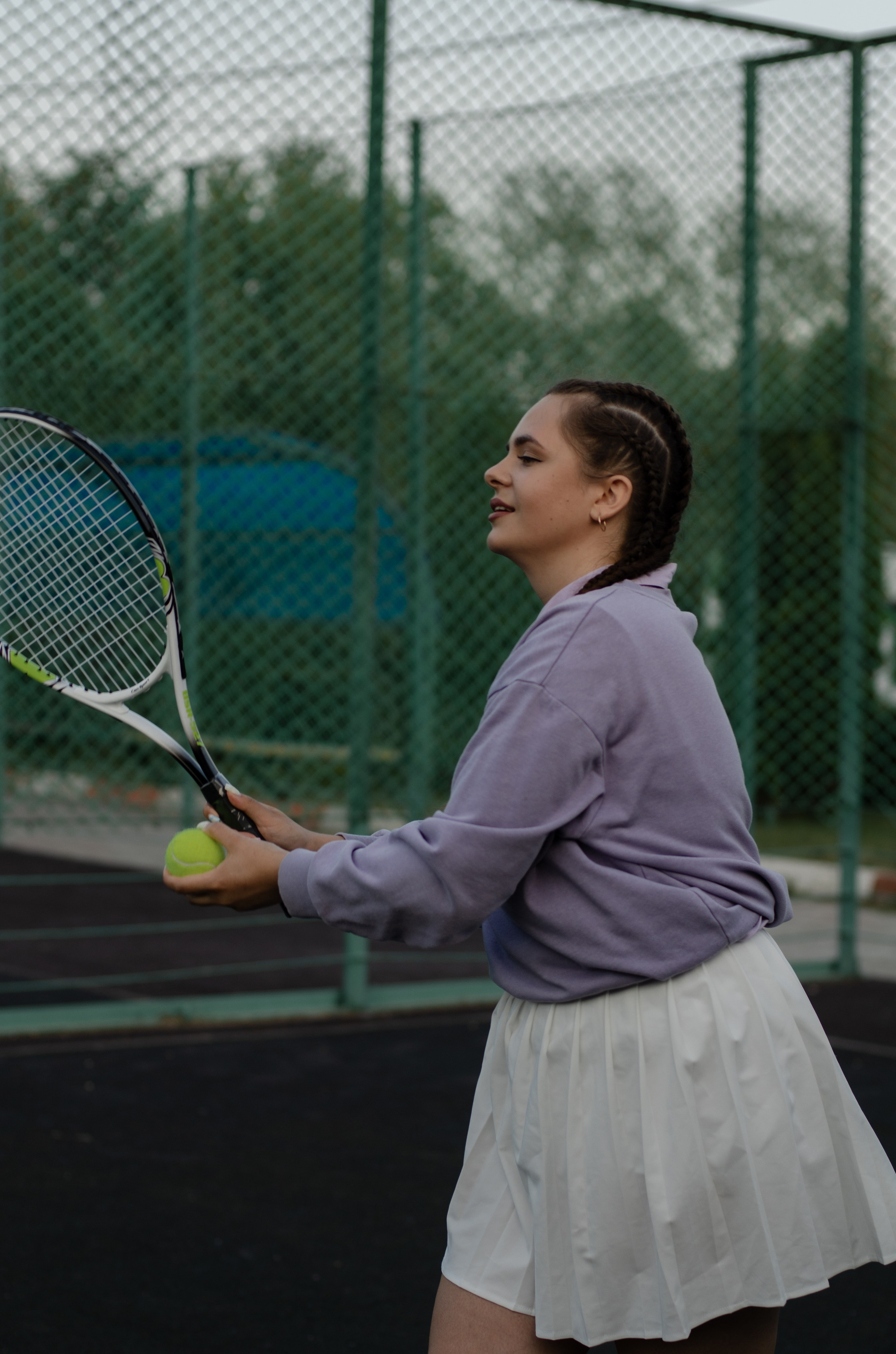 Александра, теннис. Фотограф Челябинск Ирина Ермоленко