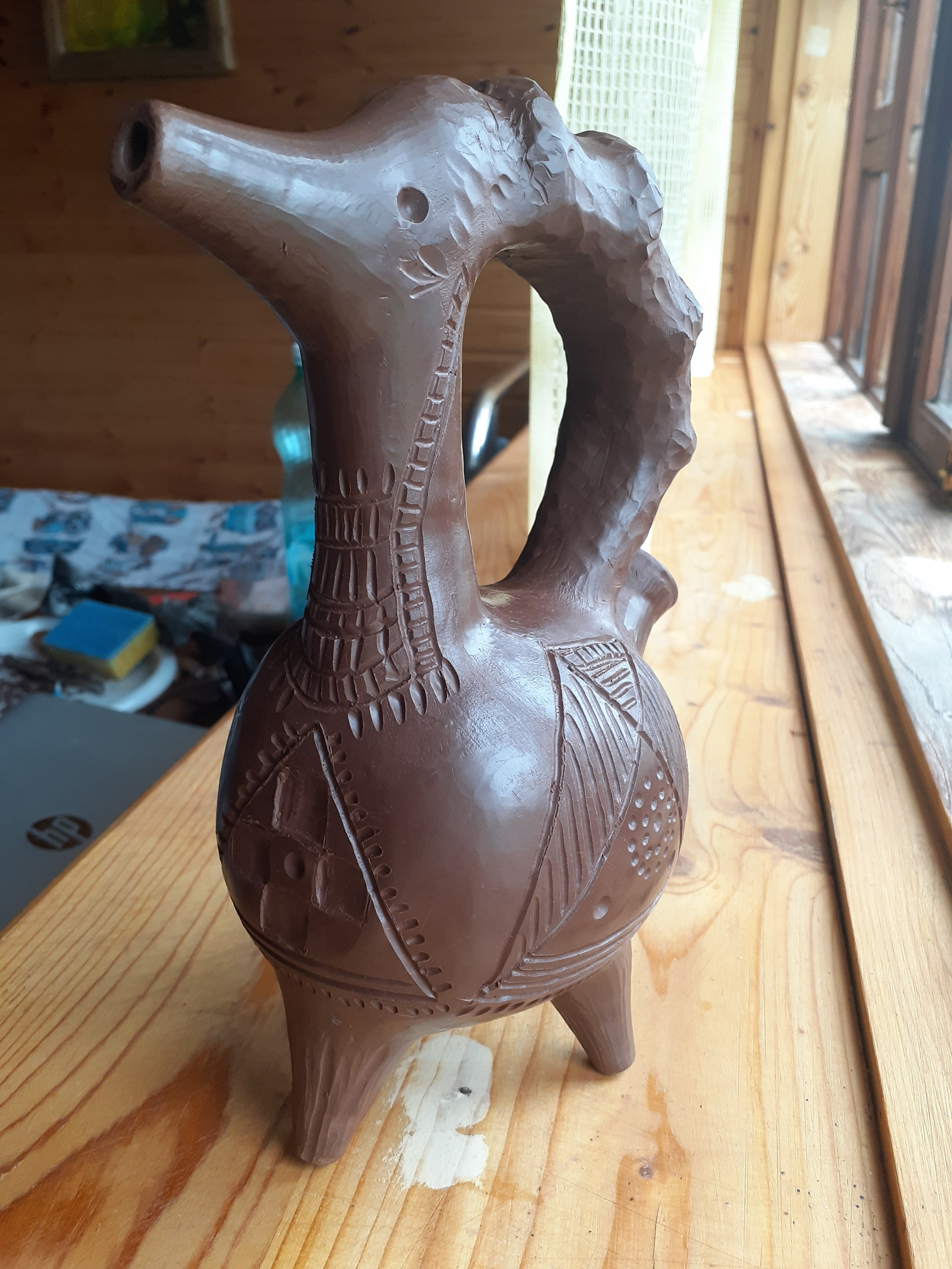 Что остается за кадром, или процесс работы керамиста. Керамика с историей. Елена Рогалёва