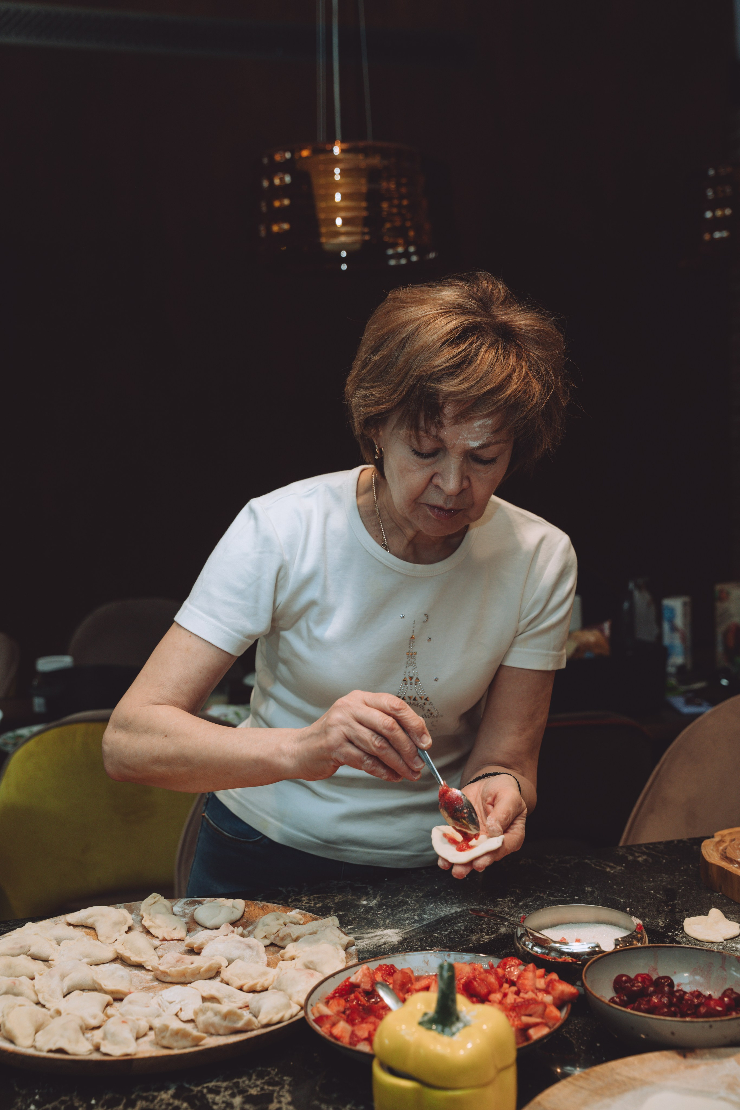 МЫ ЛЕПИЛИ ВАРЕНИКИ. Семейный и детский фотограф Анна Бренч