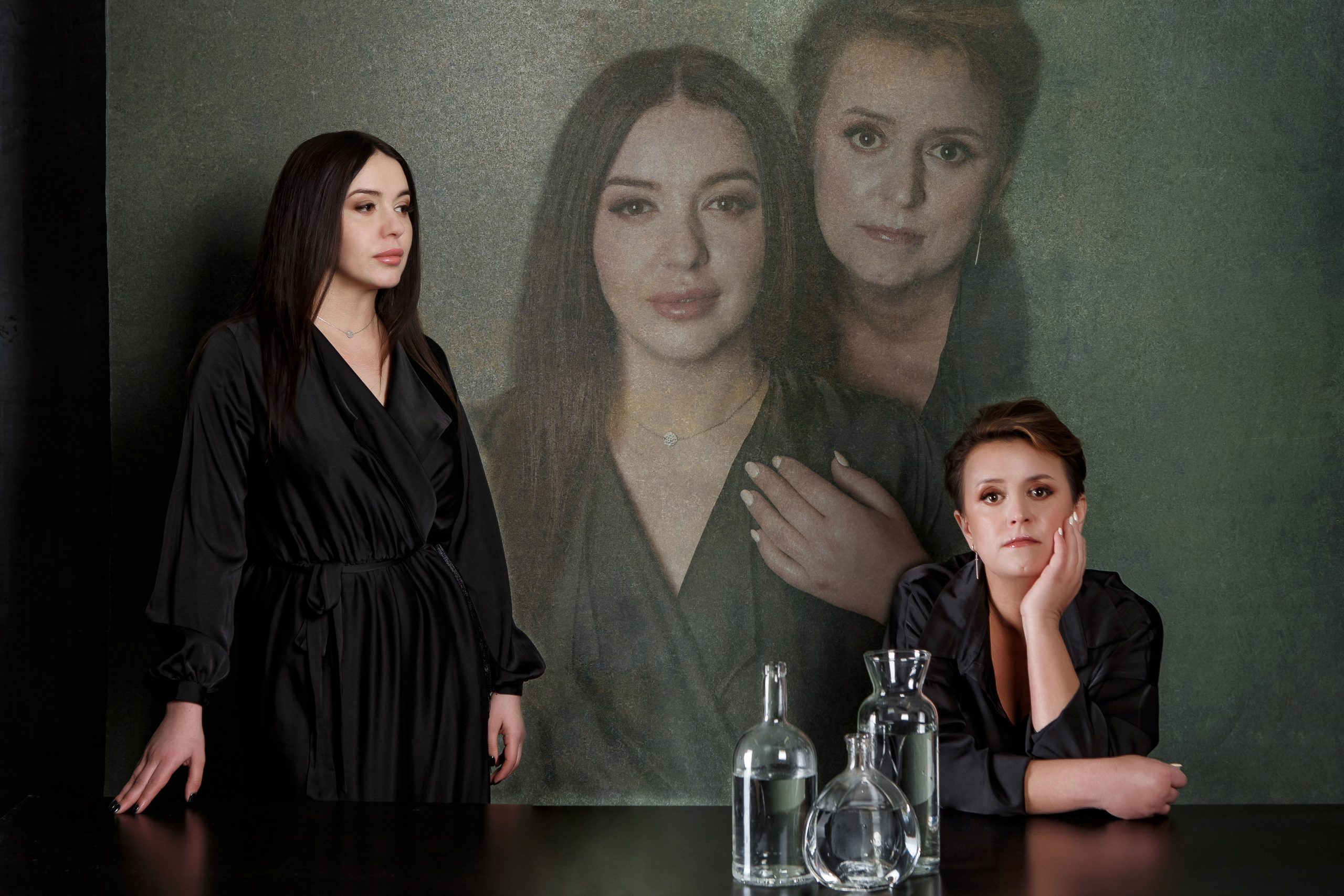 На холсте. Фотограф Екатерина Голицына