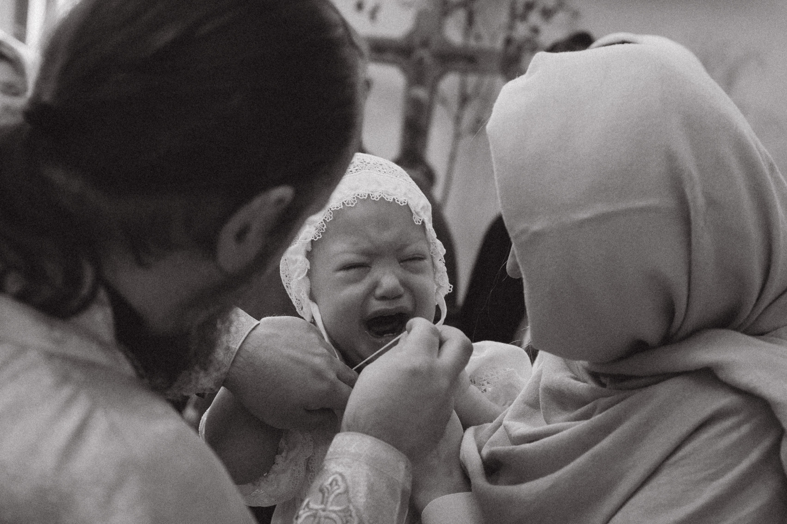 Крещение Надежды. Семейный фотограф Москва Наталия Осьмакова