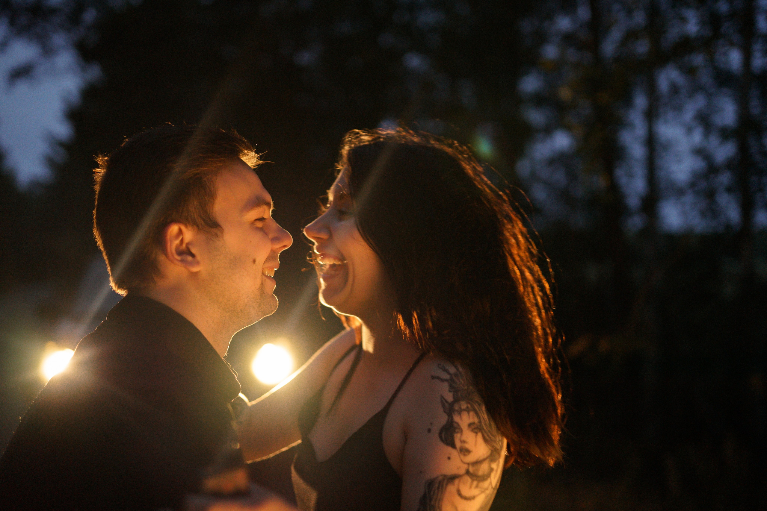 Поздний закат