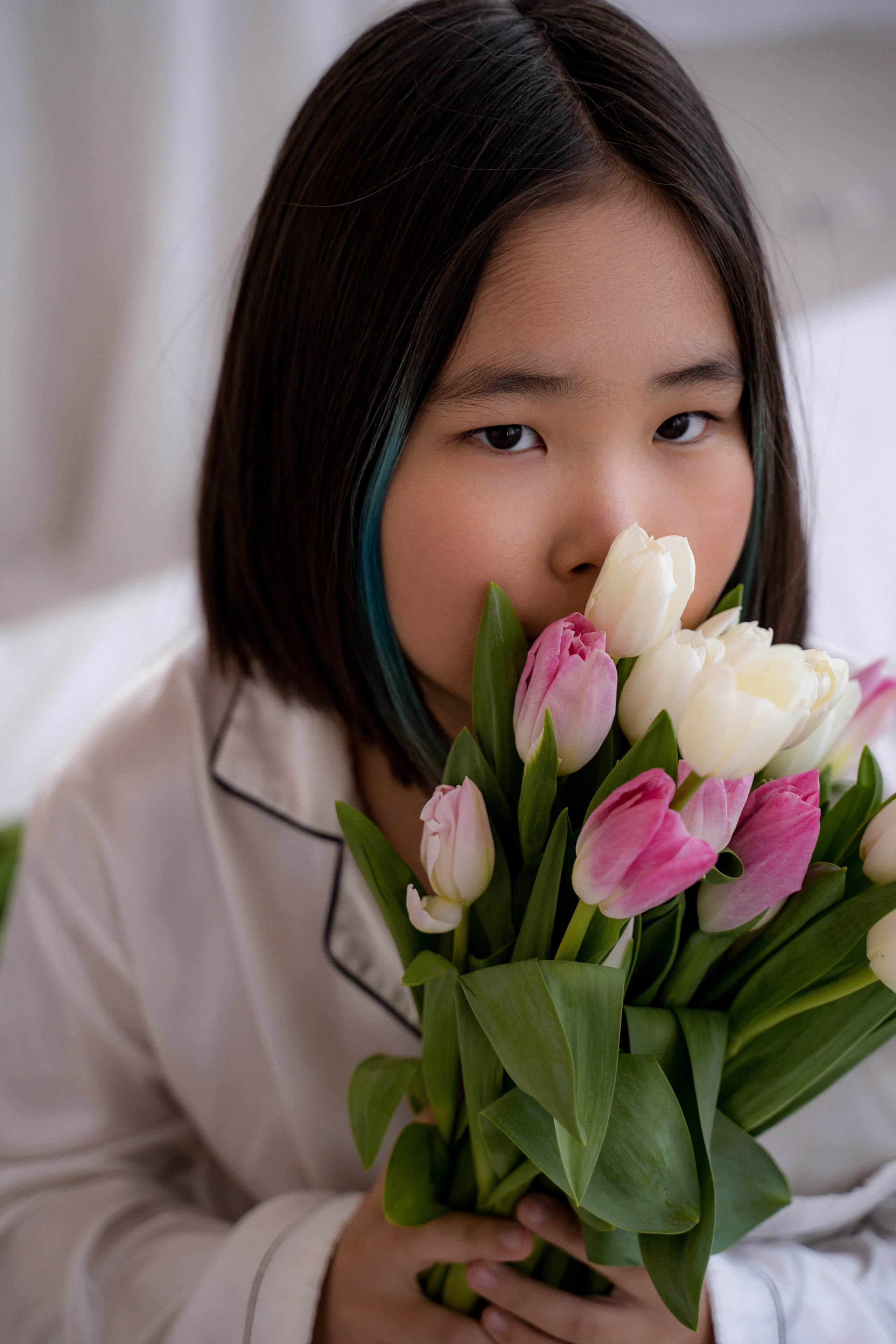 Тюльпановое настроение. Фотостудия Малина в городе Улан-Удэ. Фотограф Ирина Жарникова