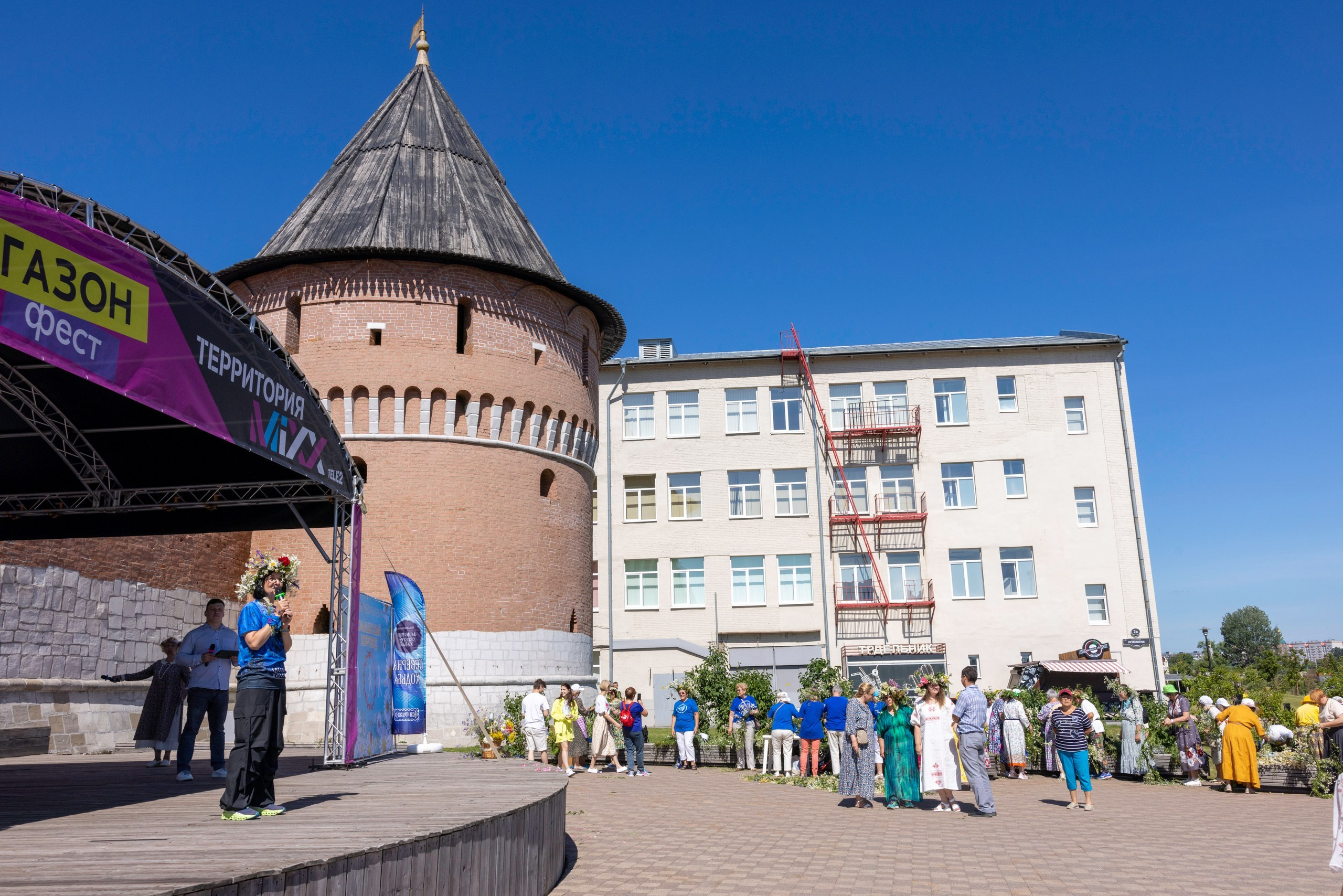 Фестиваль «Ромашковый хоровод». Северная ходьба. Фотограф в Туле Крупский АнДРей. Фотостудия «КАДР71» в Туле