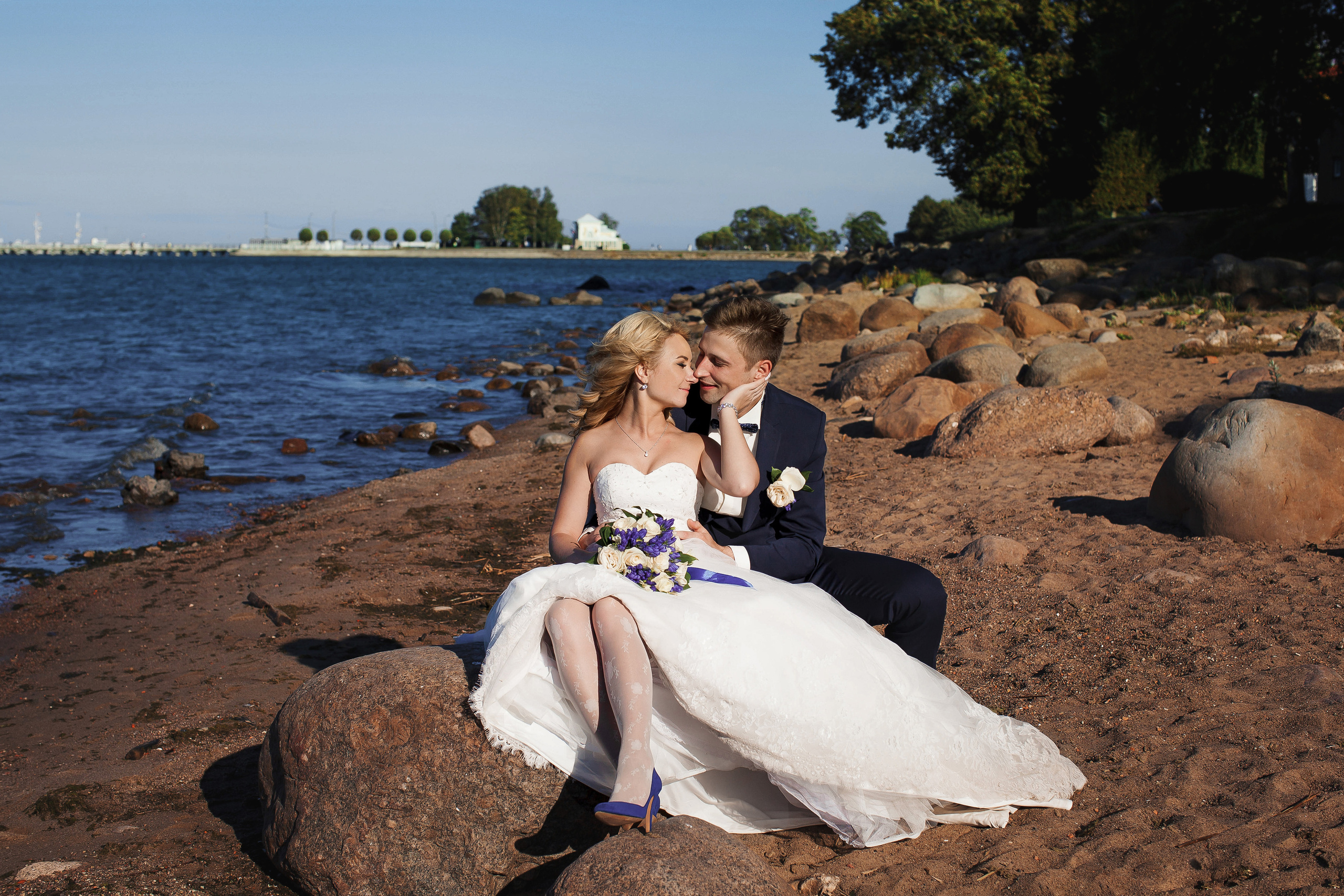 Свадебная фотосессия Маши и Артёма. Фотограф в Санкт-Петербурге Елизавета Сорокина