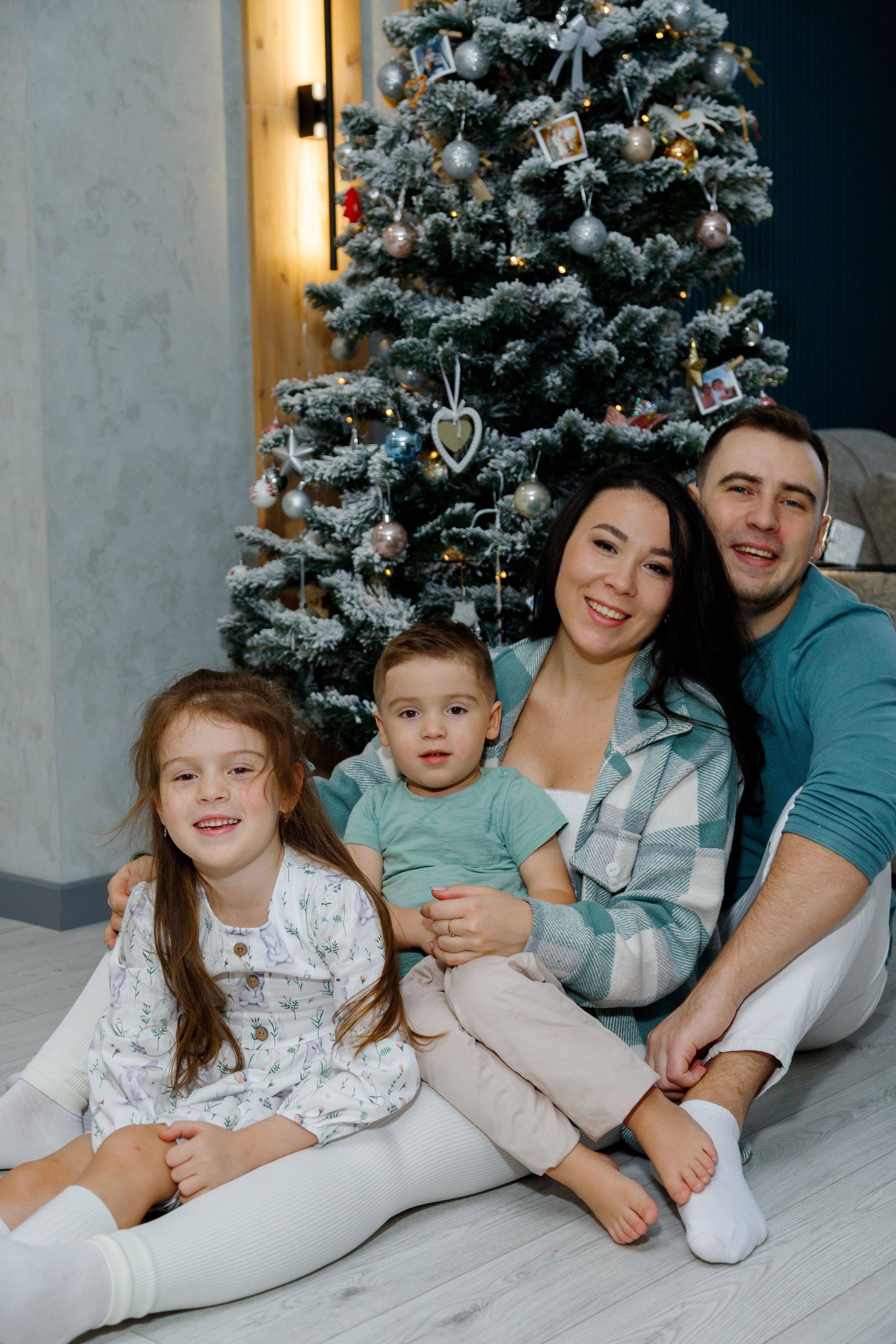 Предновогодняя домашняя фотосессия. Фотограф Александра Сыщенко