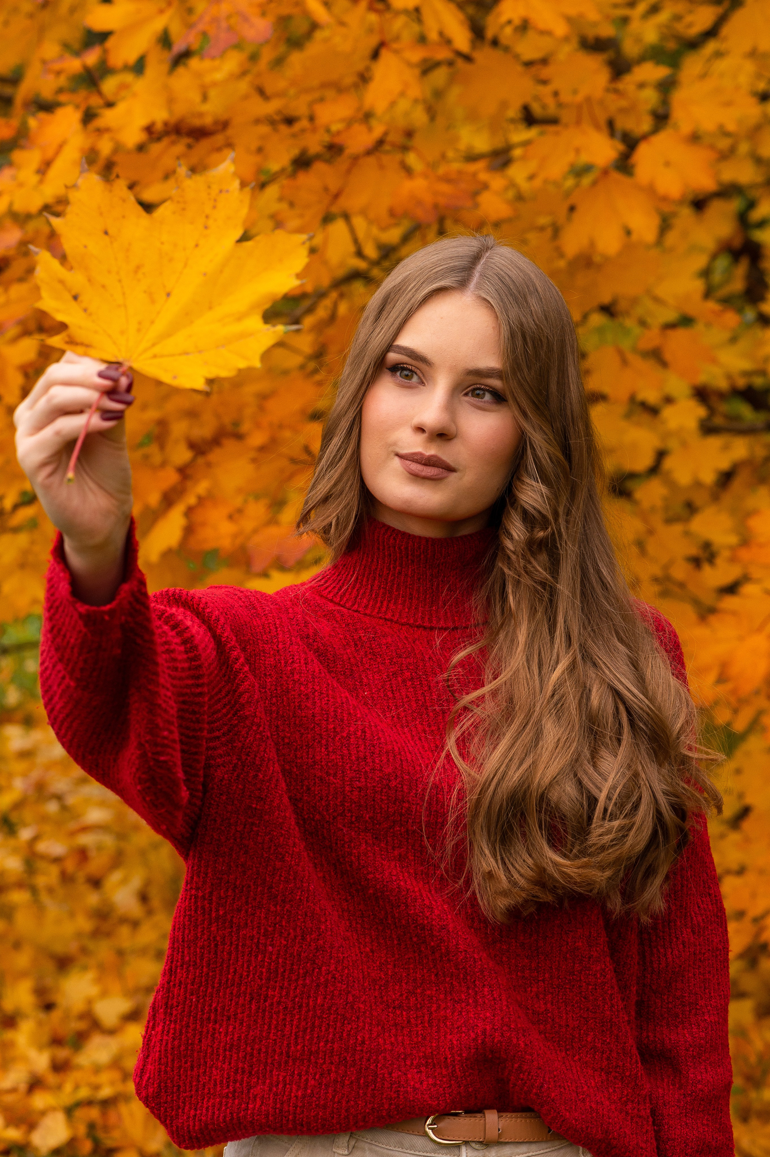 Осенняя фотосессия для Вероники. Фотосессии в Москве, женский и семейный фотограф Юлия Михайленко