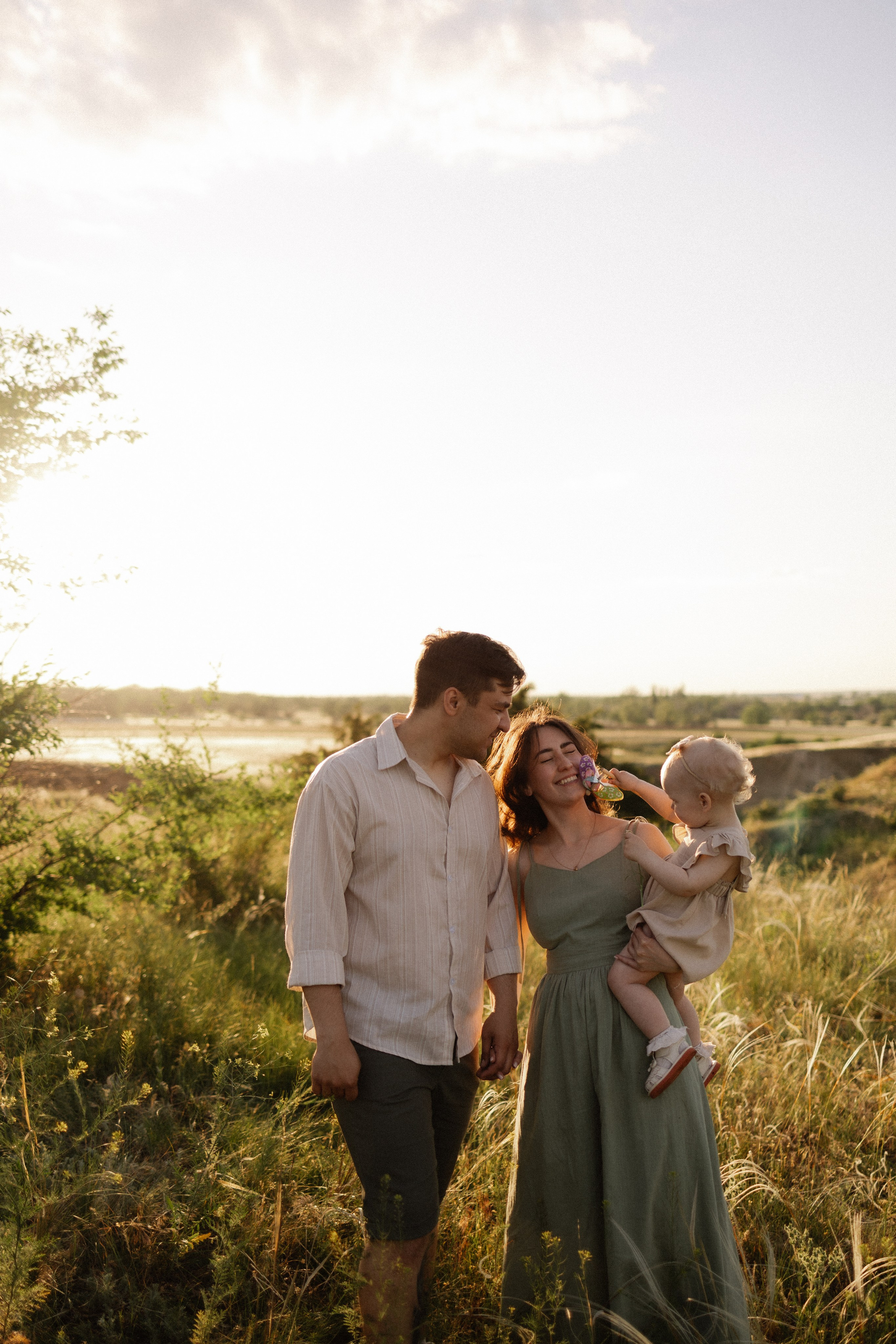 На закате солнца. Свадебный и семейный фотограф Волгоград Наталья Алексеева