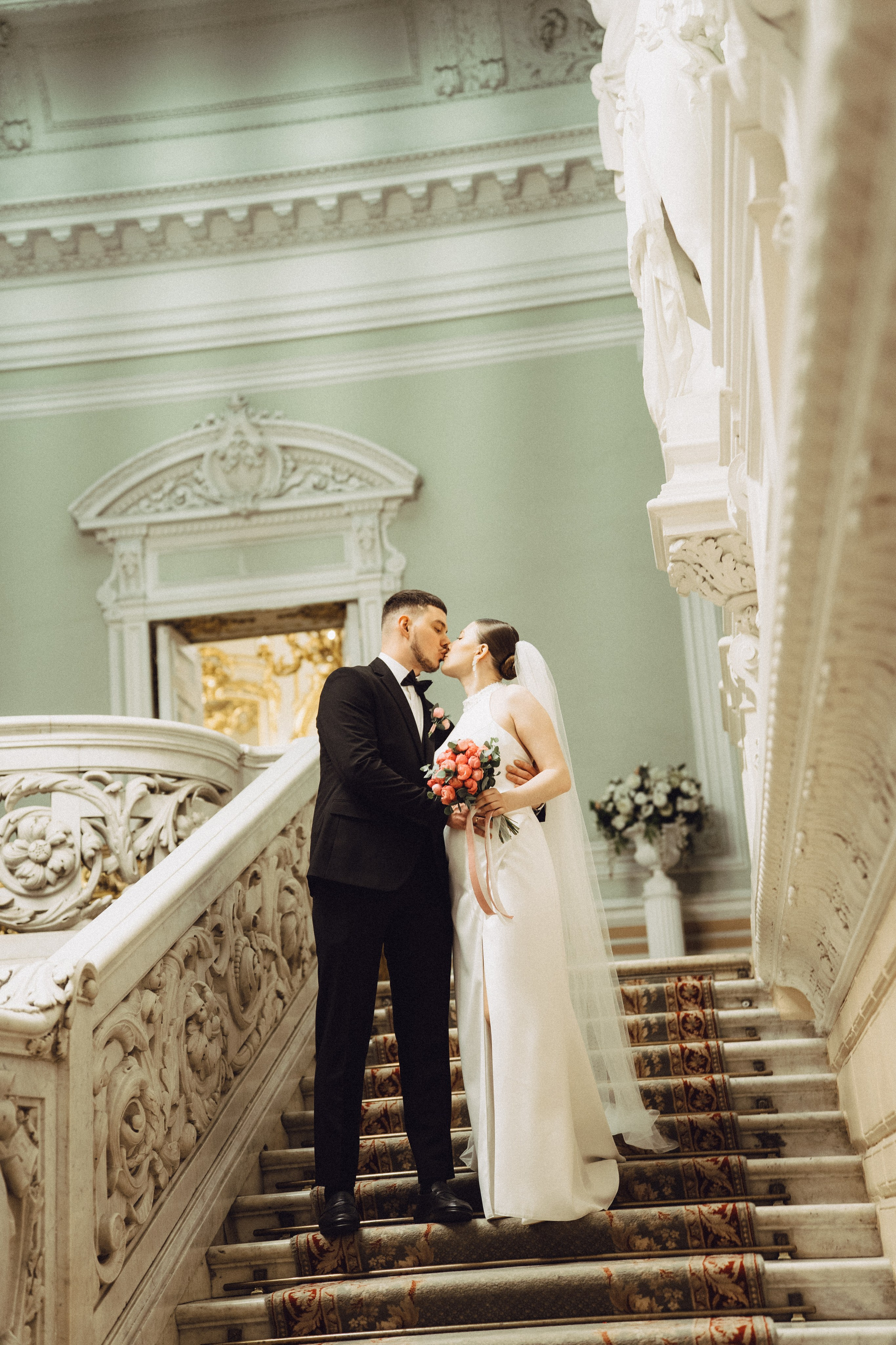 СВАДЕБНАЯ СЬЕМКА В ПЕВОМ ДВОРЦЕ БРАКОСОЧЕТАНИЯ. Профессиональный фотограф, Санкт-Петербург — Виктория Богомолова