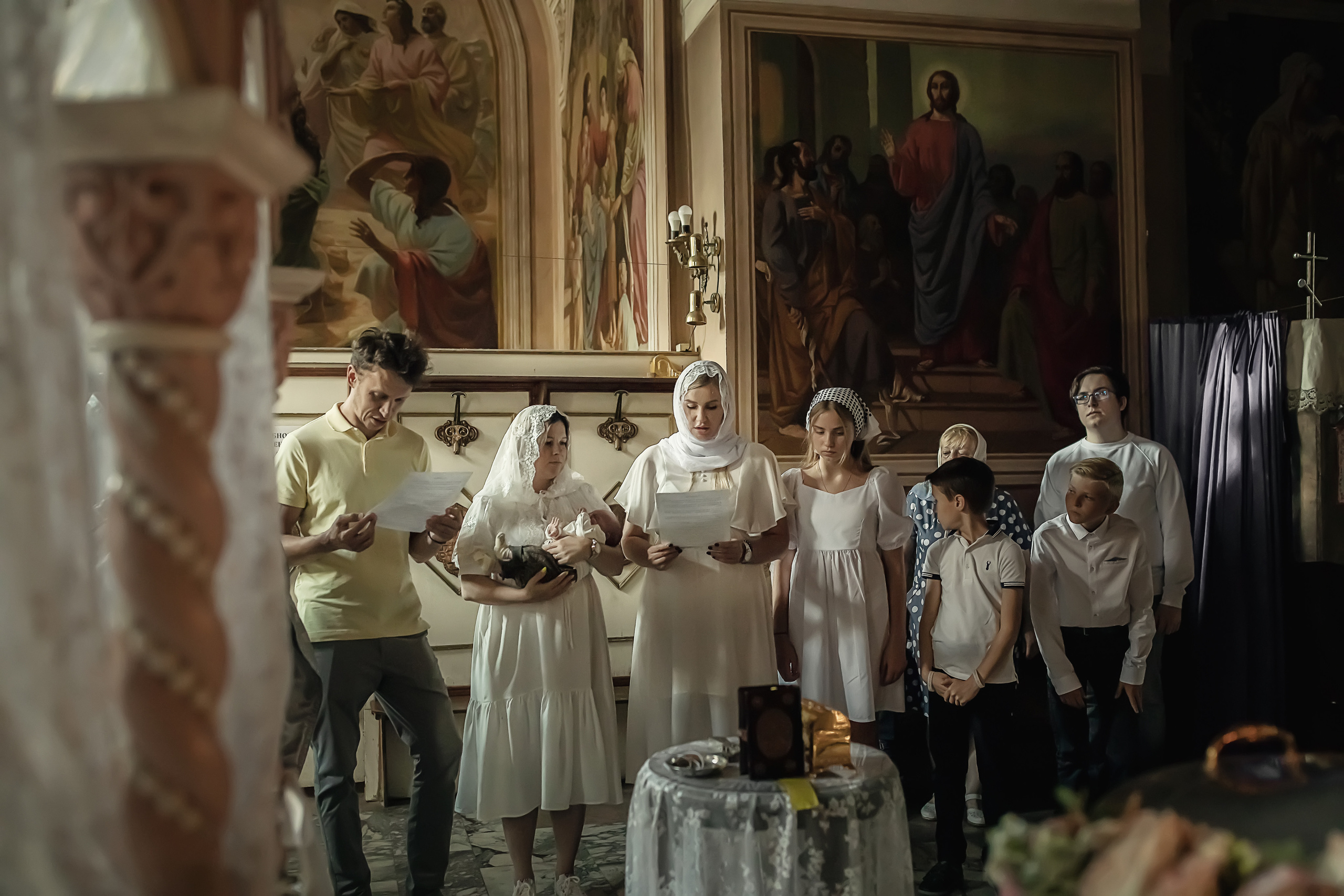 КРЕЩЕНИЕ МИХАИЛА. ФОТОГРАФ