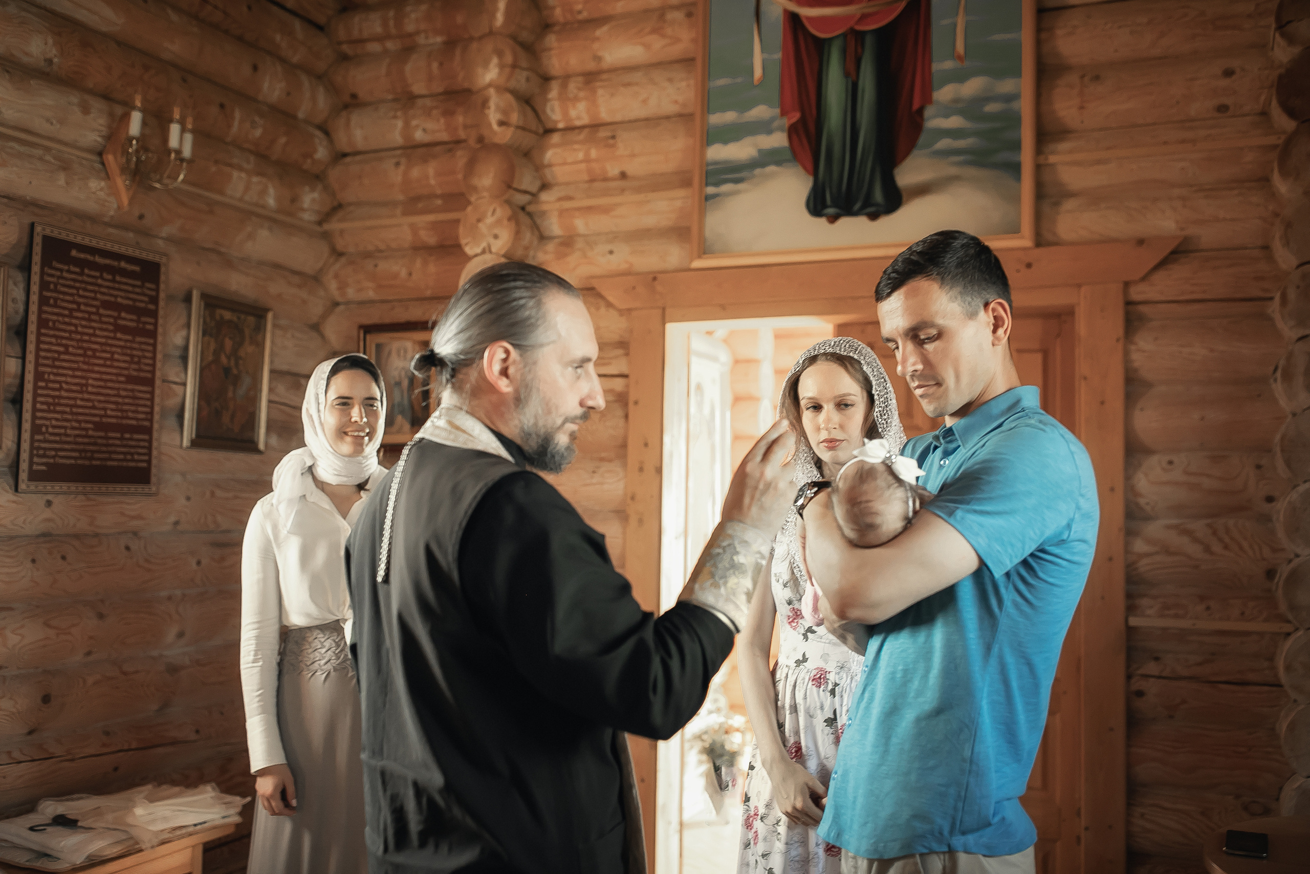 КРЕЩЕНИЕ ЕКАТЕРИНЫ. ФОТОГРАФ