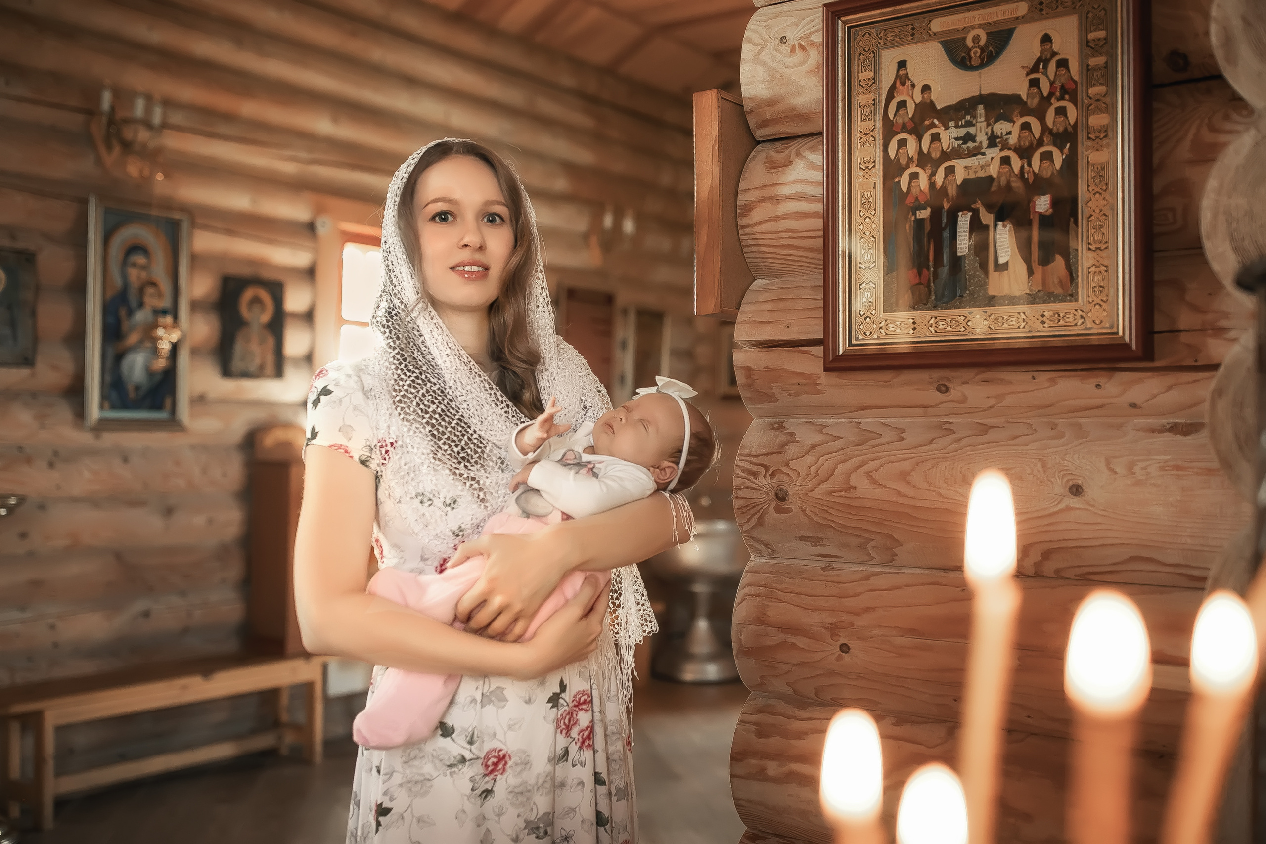 КРЕЩЕНИЕ ЕКАТЕРИНЫ. ФОТОГРАФ