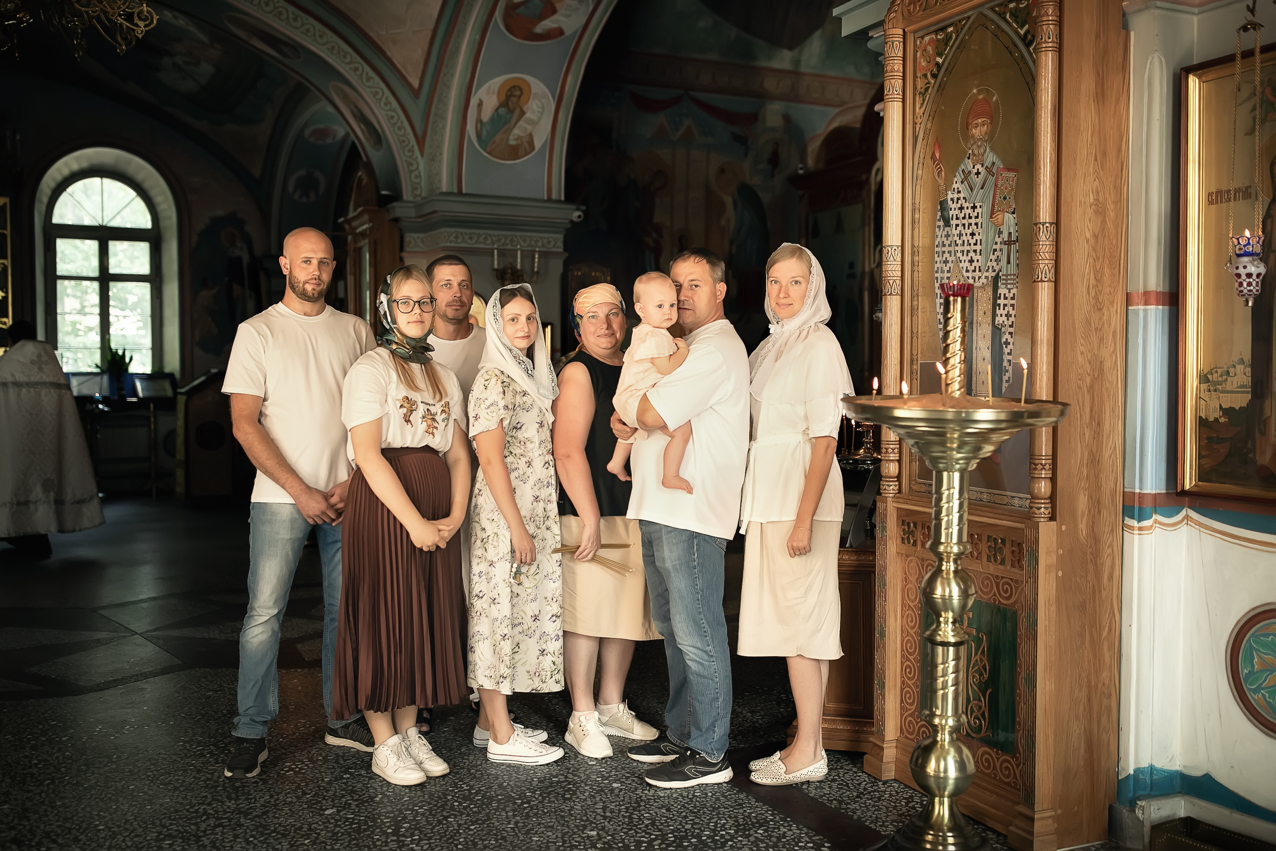 КРЕЩЕНИЕ ЕВГЕНИИ. ФОТОГРАФ