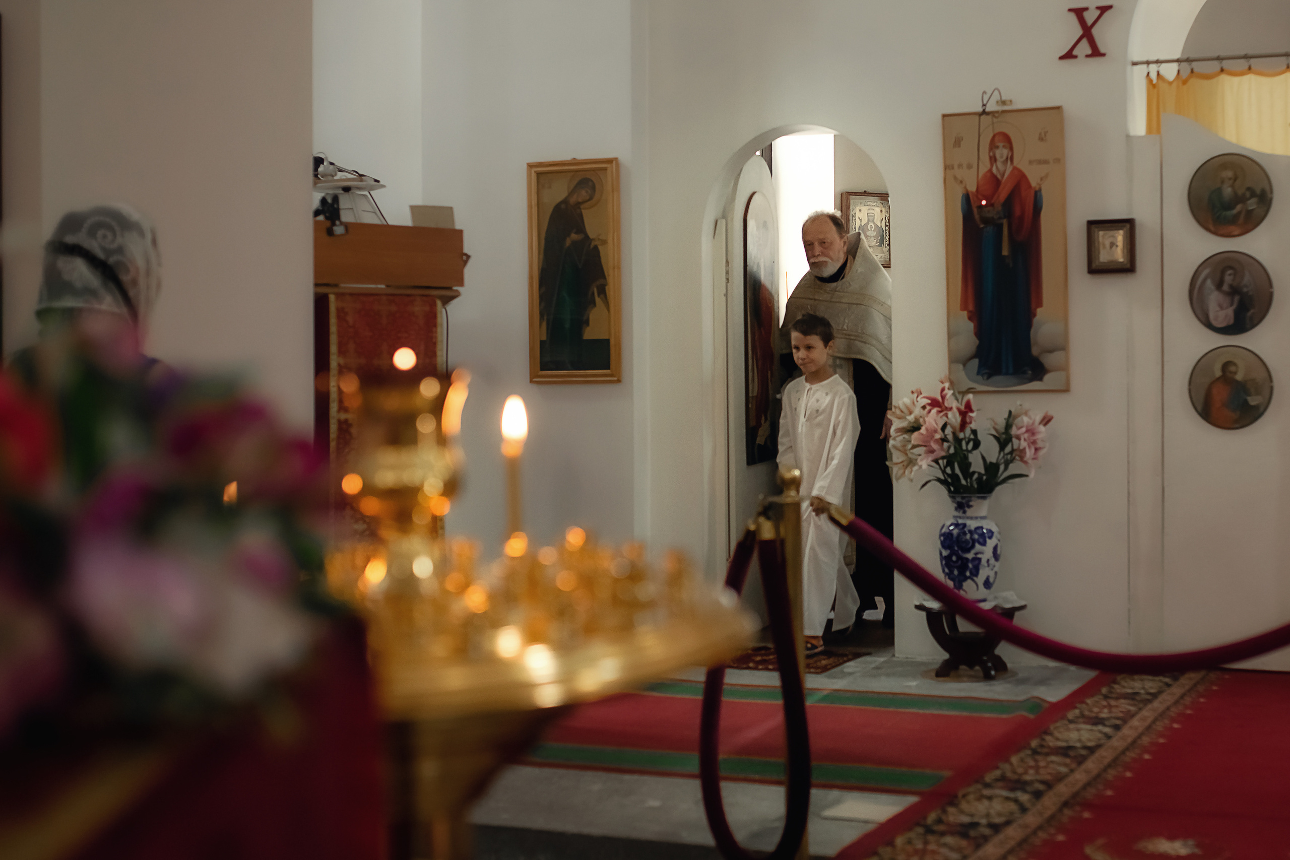 КРЕЩЕНИЕ АЛЕКСЕЯ И АРИНЫ. ФОТОГРАФ