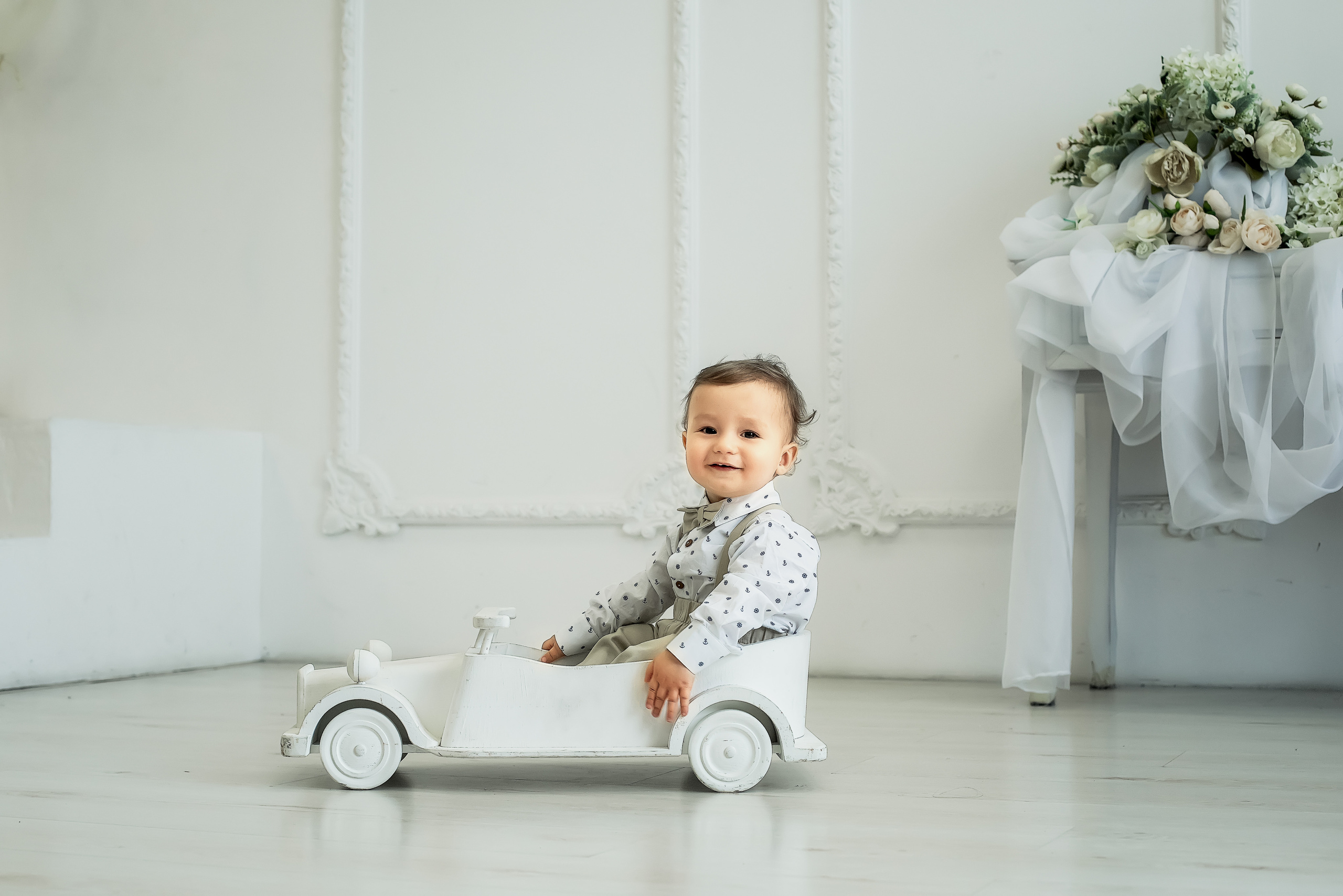 СЪЁМКА В СТУДИИ АНДРЕЙ 1 ГОД. ФОТОГРАФ