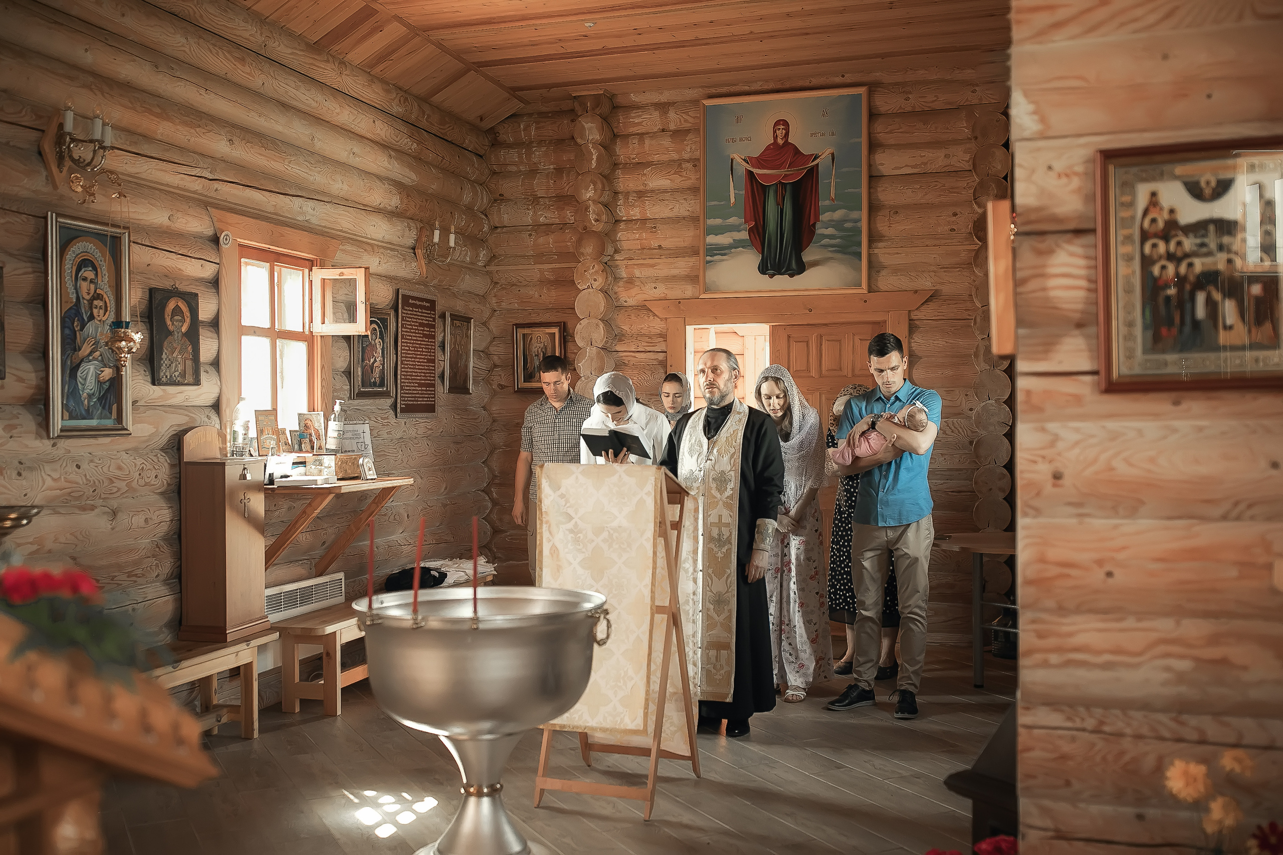 КРЕЩЕНИЕ ЕКАТЕРИНЫ. ФОТОГРАФ