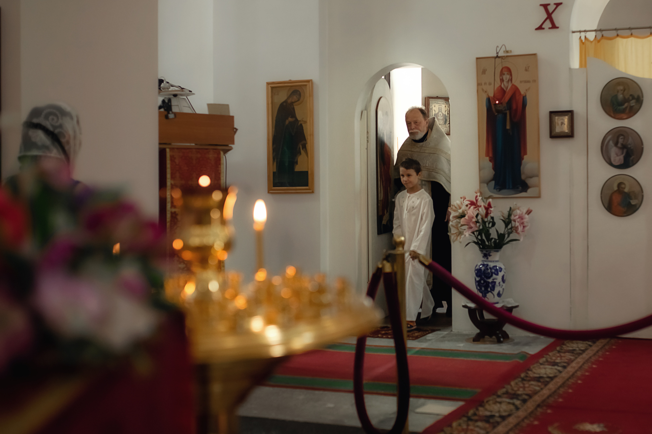 КРЕЩЕНИЕ АЛЕКСЕЯ И АРИНЫ. ФОТОГРАФ