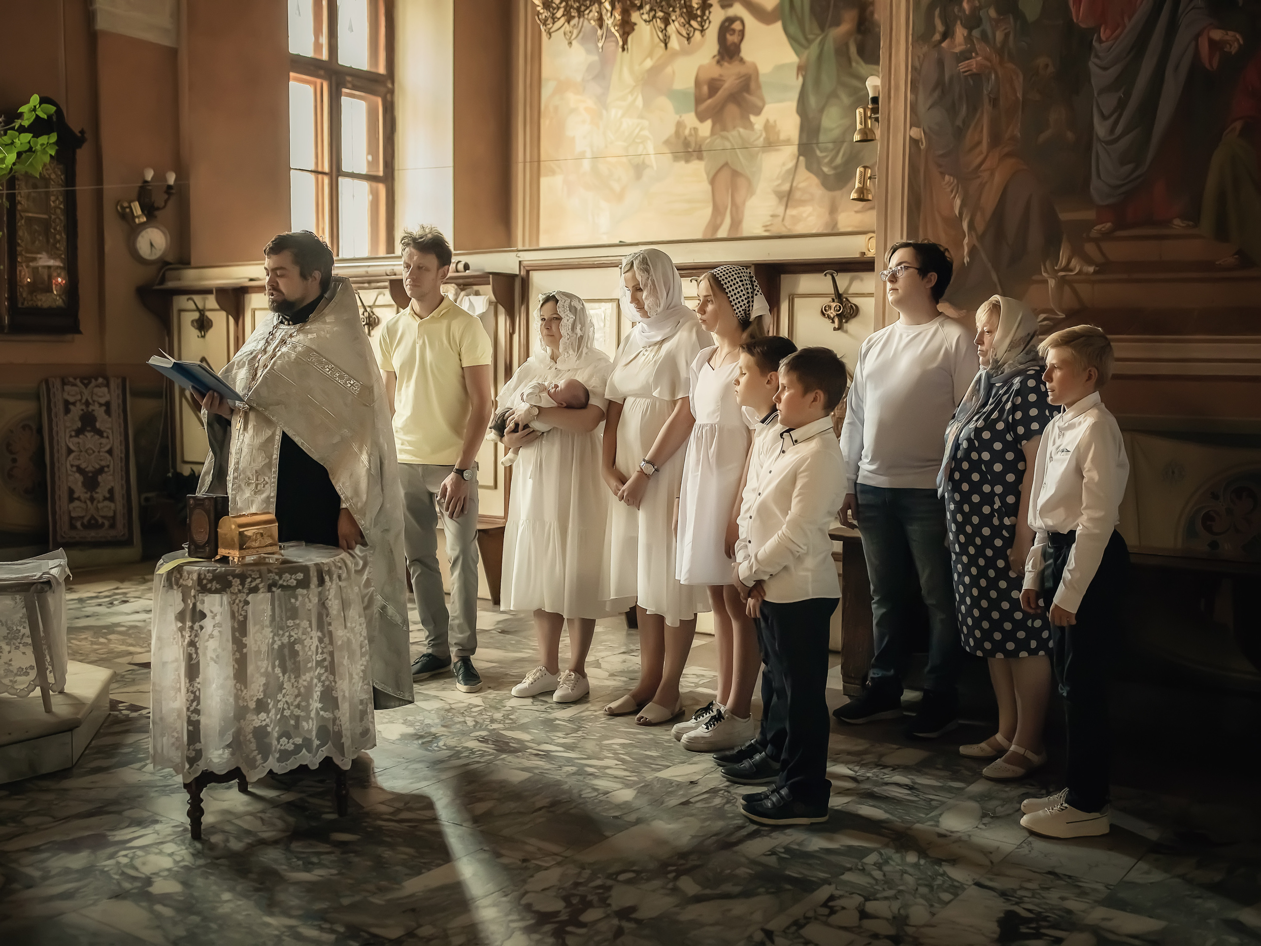 КРЕЩЕНИЕ МИХАИЛА. ФОТОГРАФ