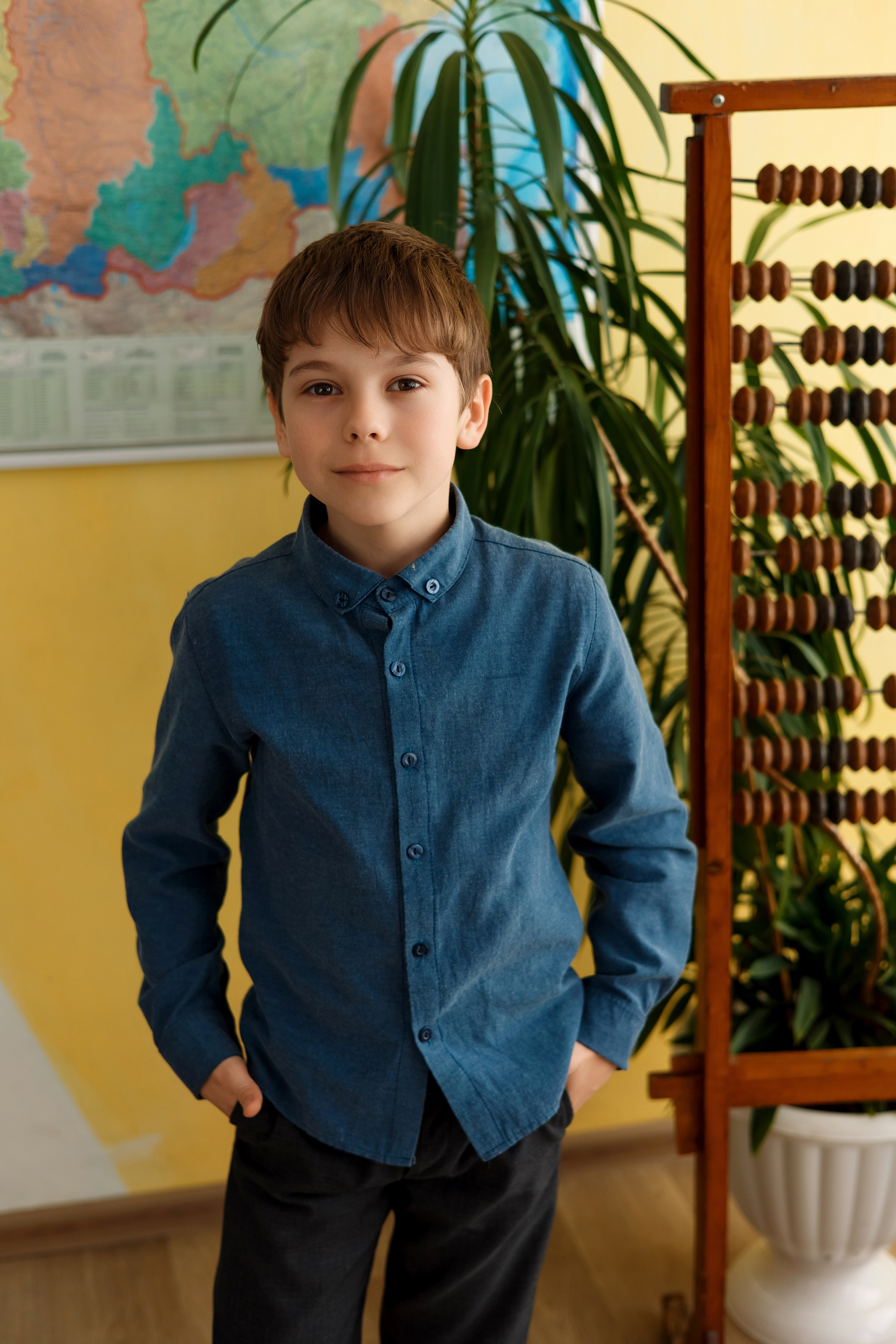 4 класс с. Барабаш. Фотограф Любовь Корниенко, Примоский край