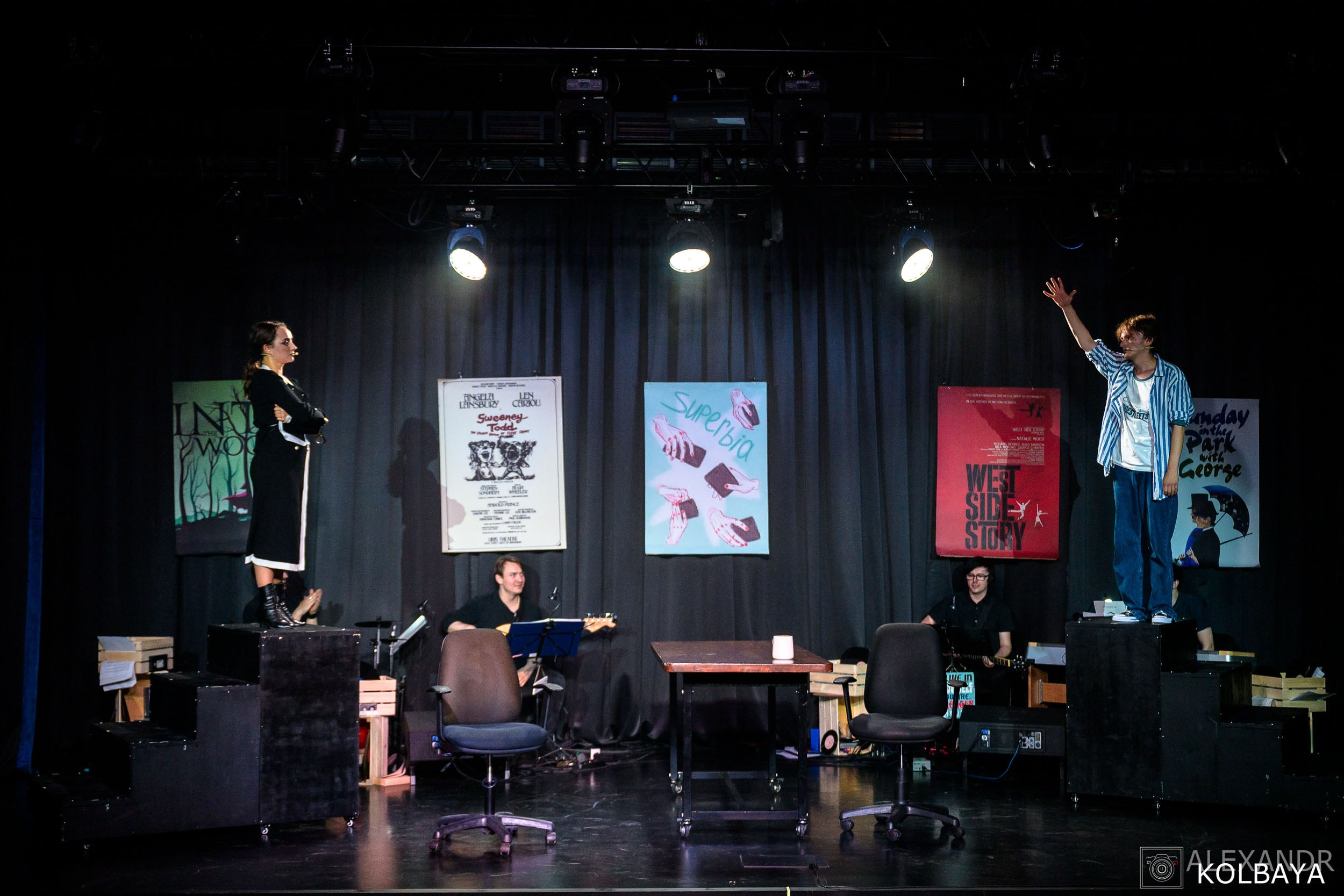 Мюзикл Тик-Так. Концертный и театральный репортажный фотограф в Москве Александр Колбая