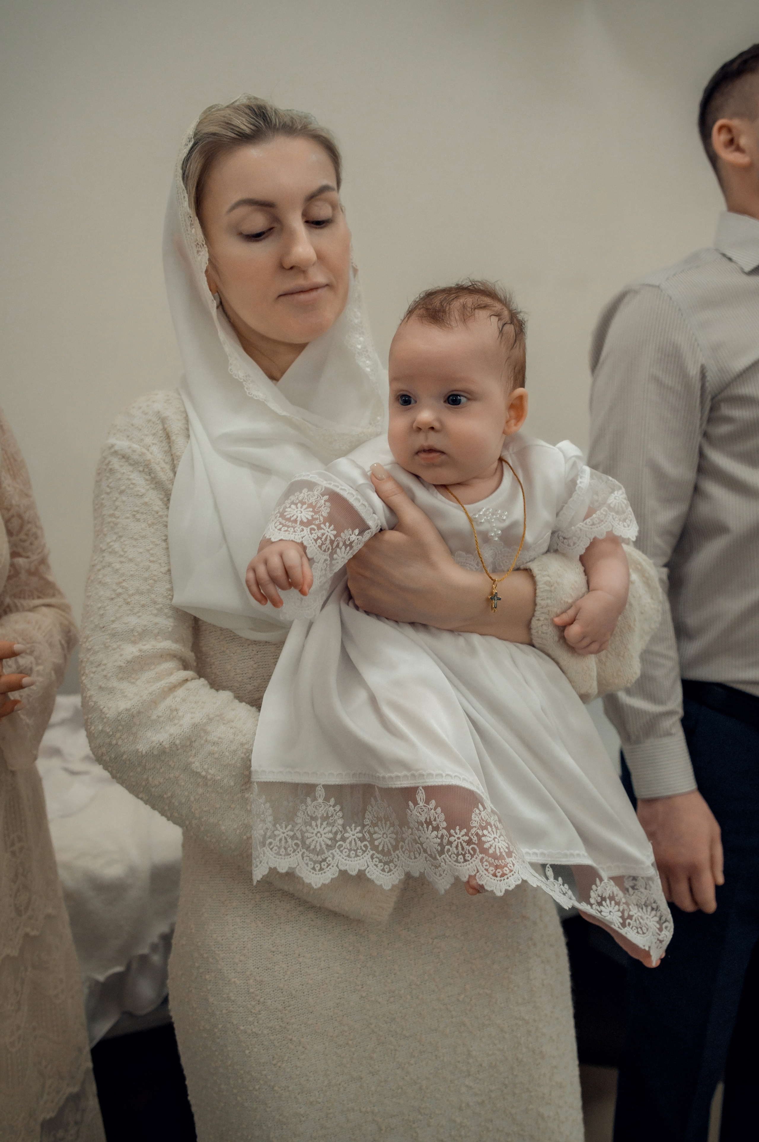 Таинство Крещения Натальи, Собор Александра Невского г. Волгоград. Церковный, семейный и репортажный фотограф Волгоград, Волжский