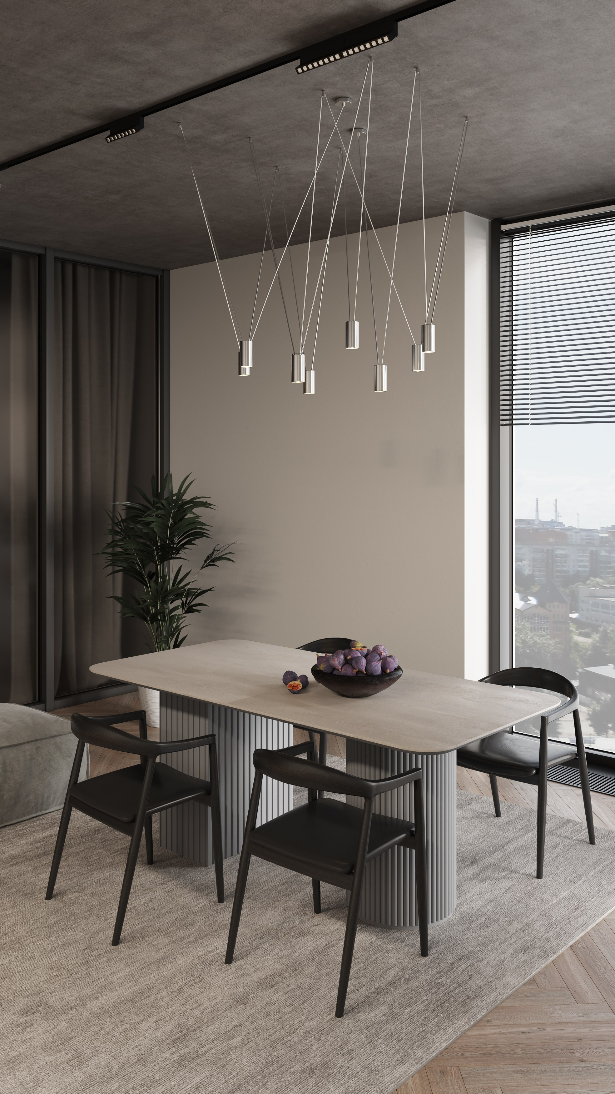 Визуализация модели обеденного стола