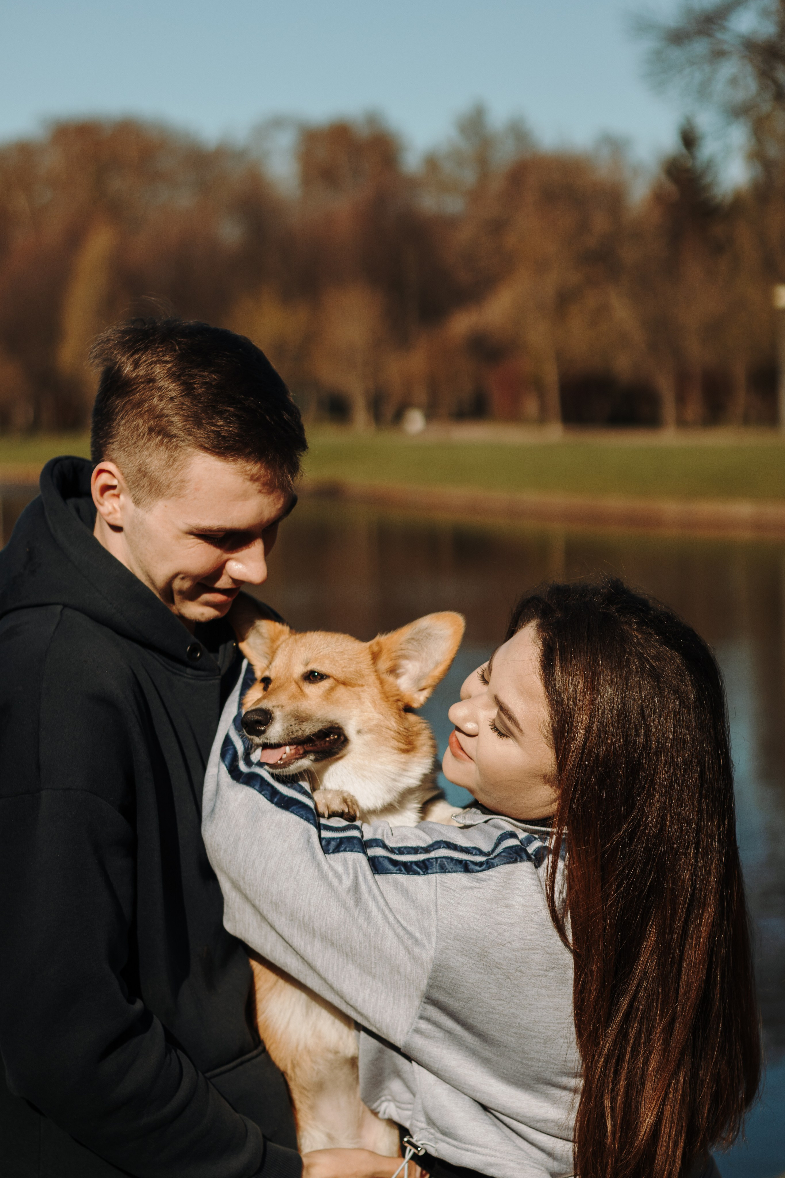 Катя, Максим и Леся. Фотограф-анималист в Санкт-Петербурге