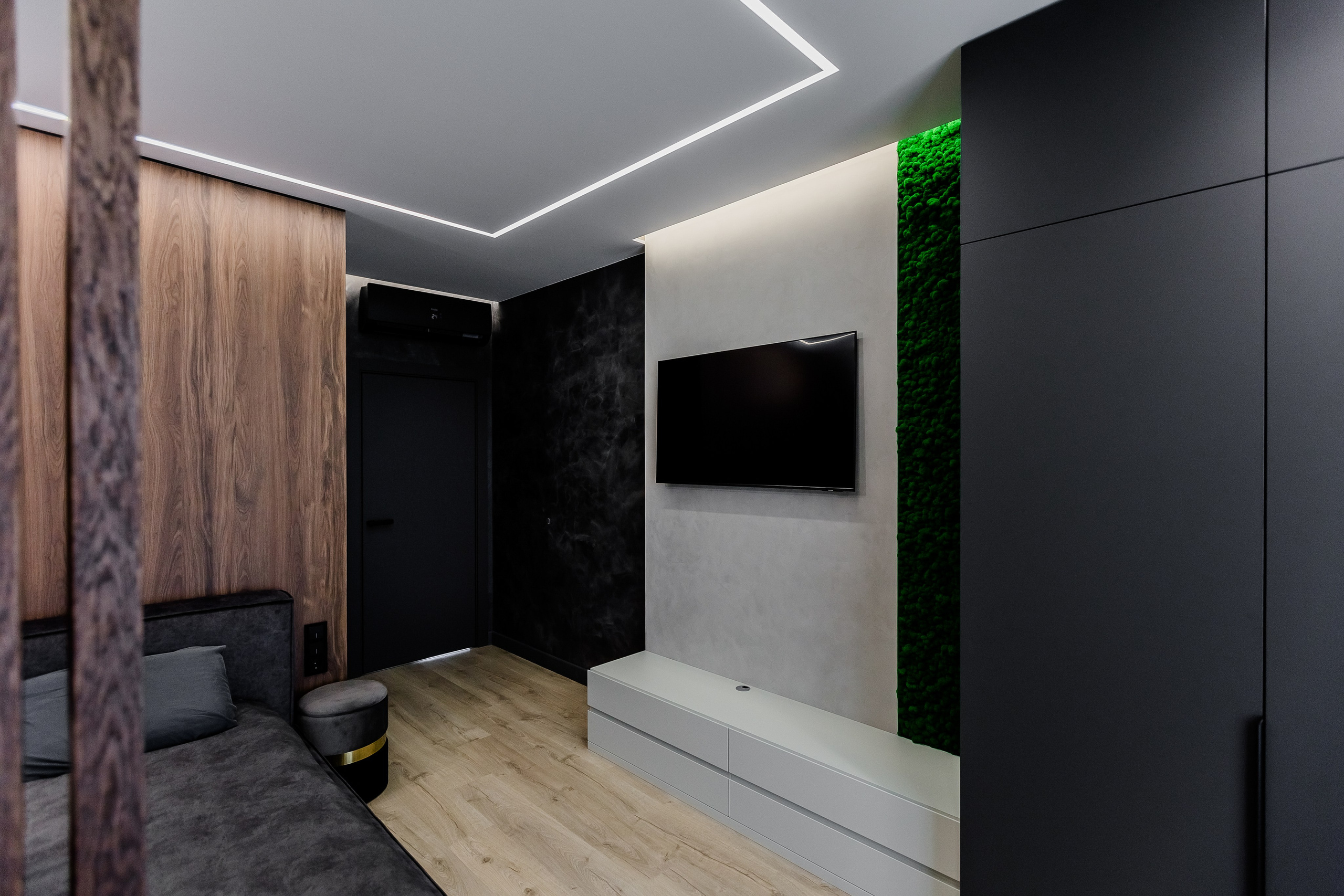 Реализация проекта 5к квартиры в Дубне. Дизайнер интерьера в Дубне, Москве, Дмитрове