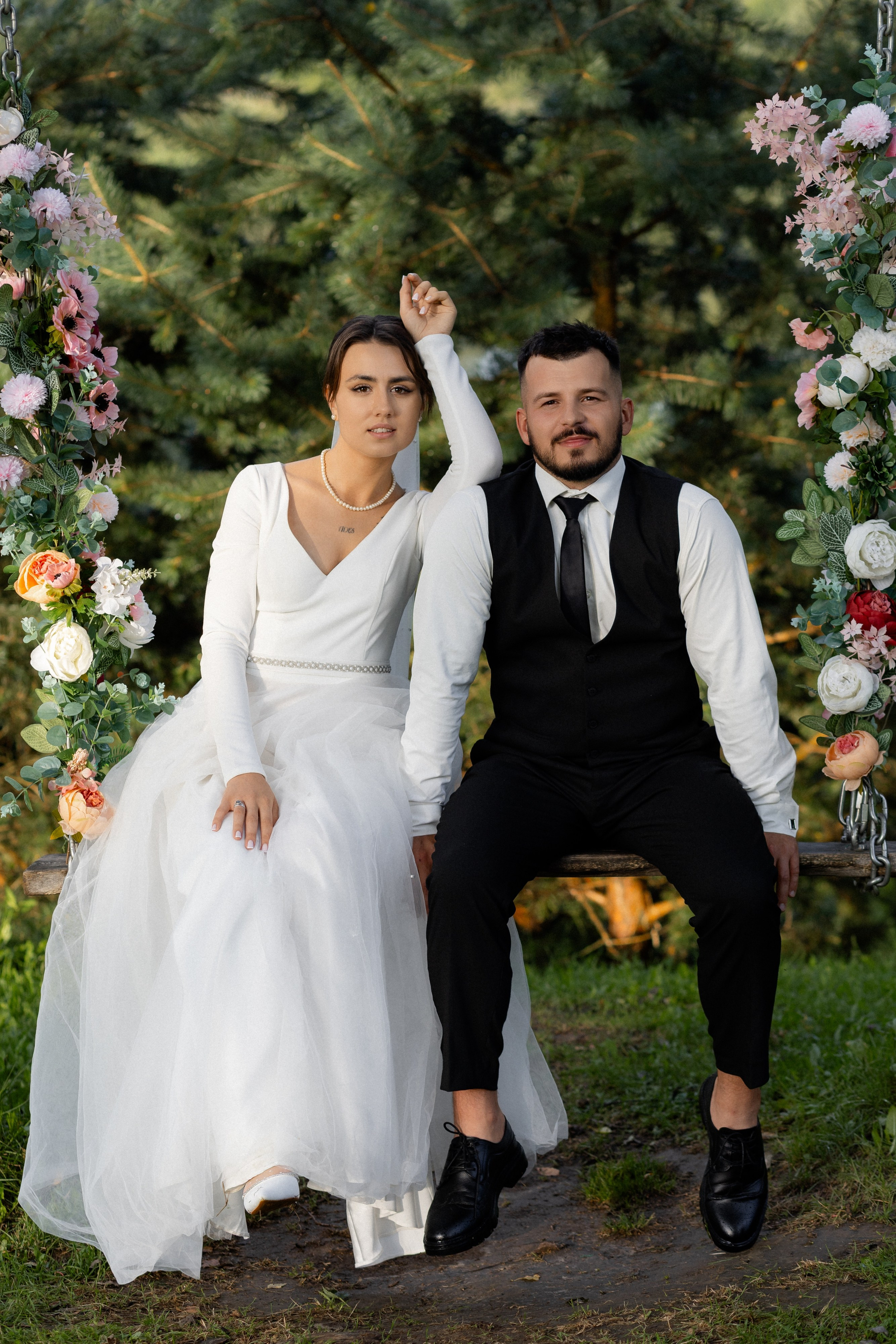 Свадебная фотосессия в агроусадьбе Лабодянка в Минске. Свадебный фотограф в Минске/Беларуси Сергей Спиридонов