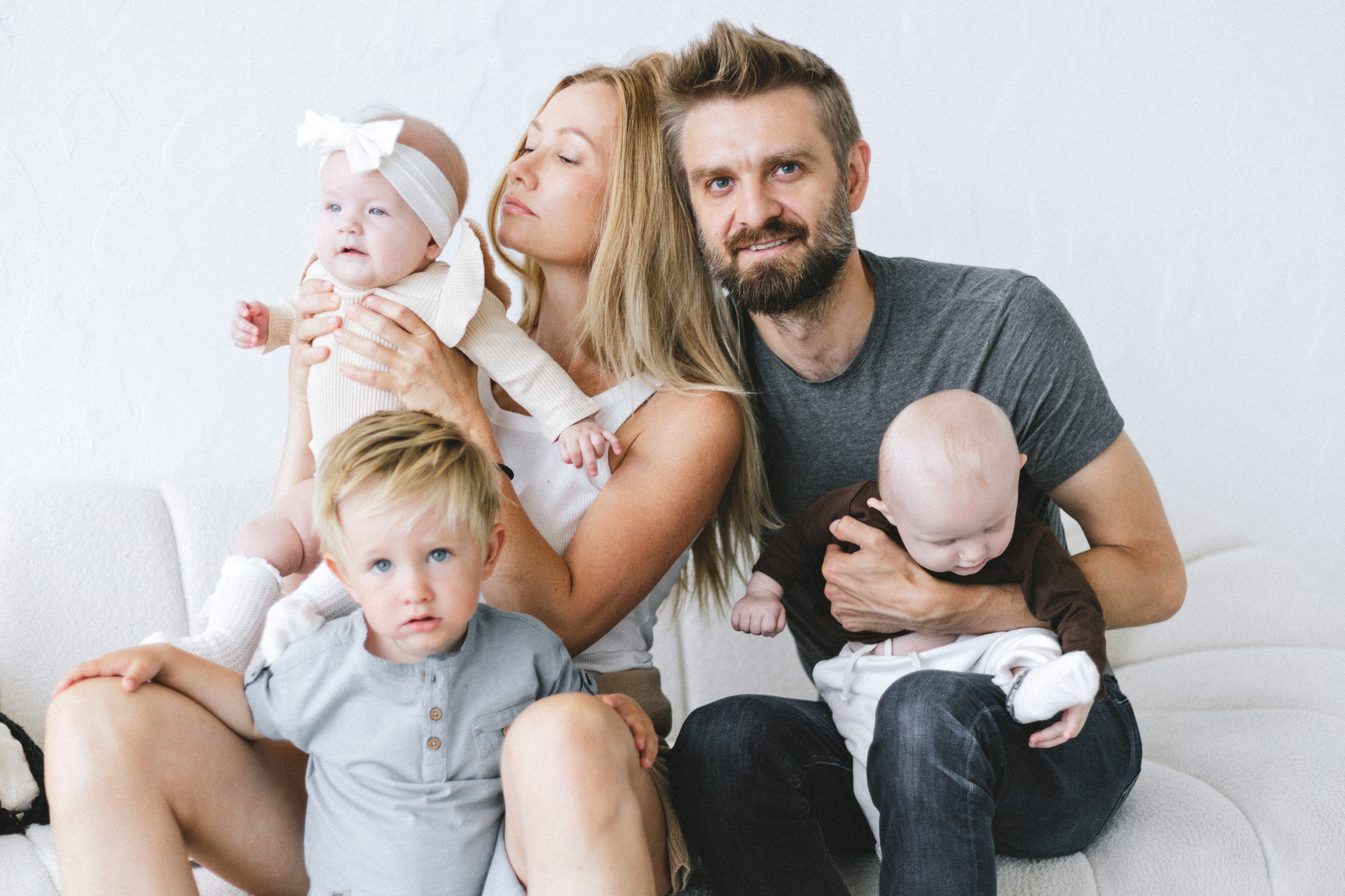 Александр, Екатерина, Серёжа, Маша и Саша. Фотограф Александр Шалагин