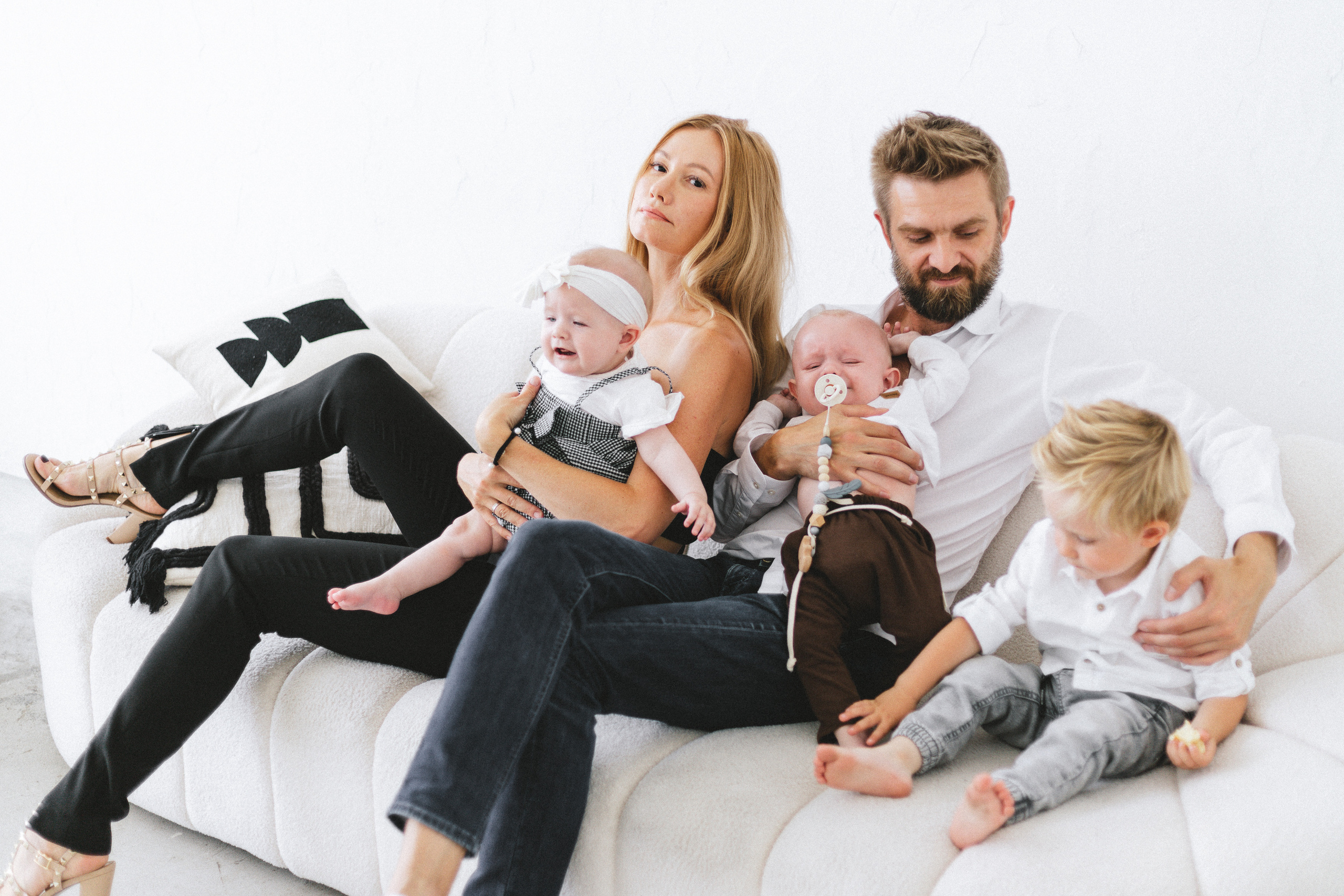 Александр, Екатерина, Серёжа, Маша и Саша. Фотограф Александр Шалагин