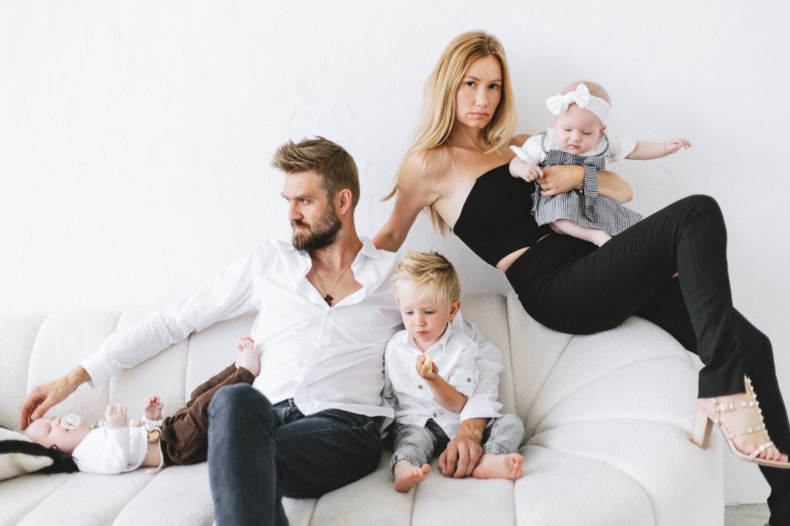 Александр, Екатерина, Серёжа, Маша и Саша. Фотограф Александр Шалагин