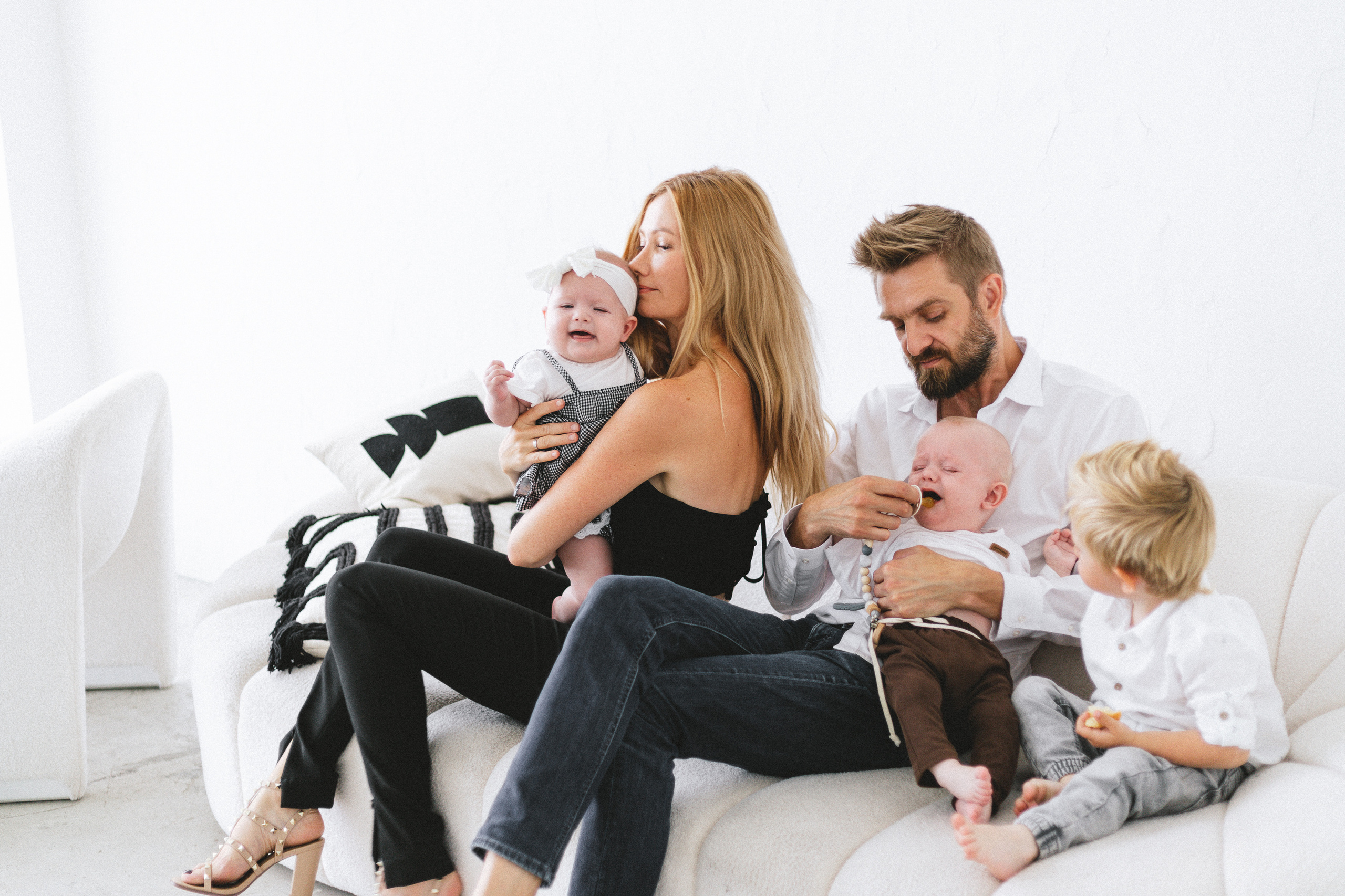 Александр, Екатерина, Серёжа, Маша и Саша. Фотограф Александр Шалагин