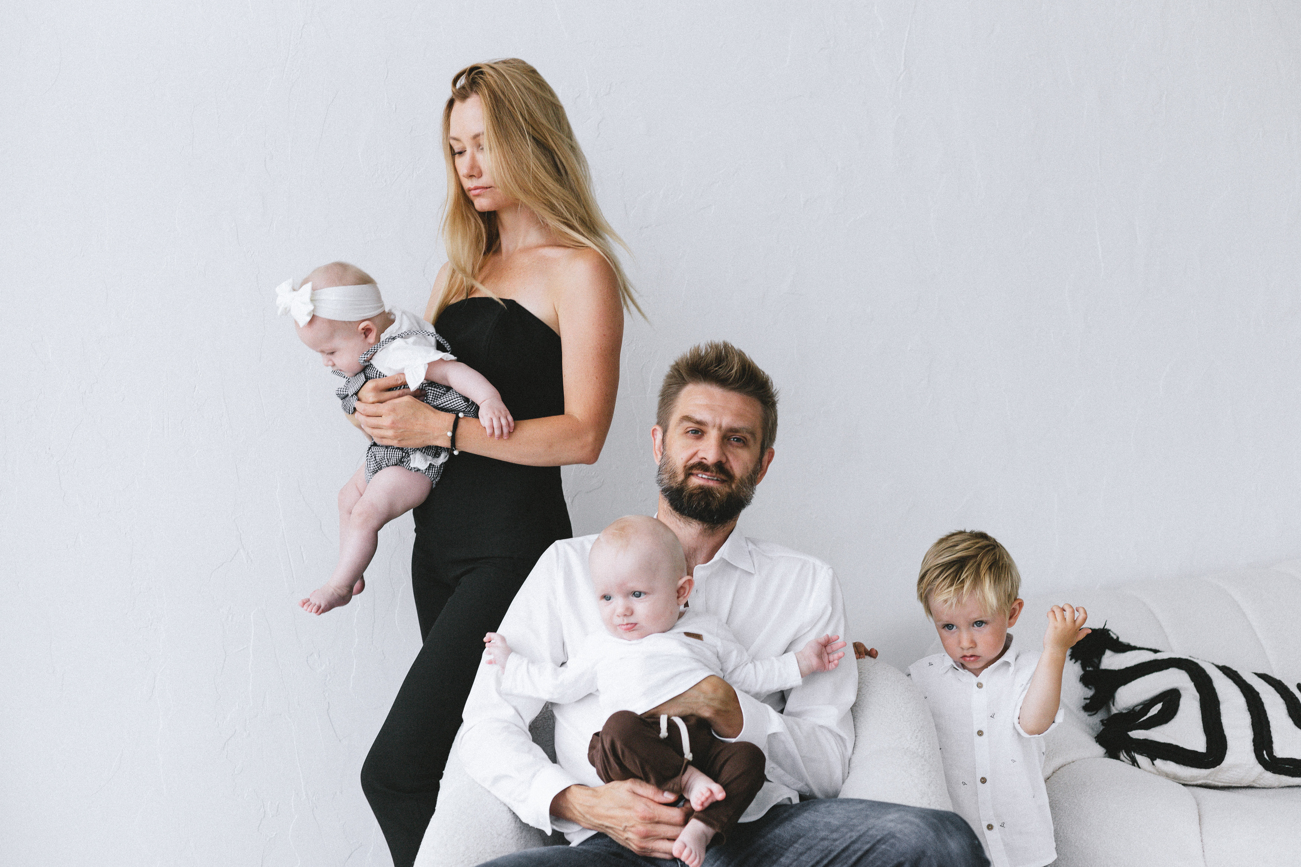 Александр, Екатерина, Серёжа, Маша и Саша. Фотограф Александр Шалагин