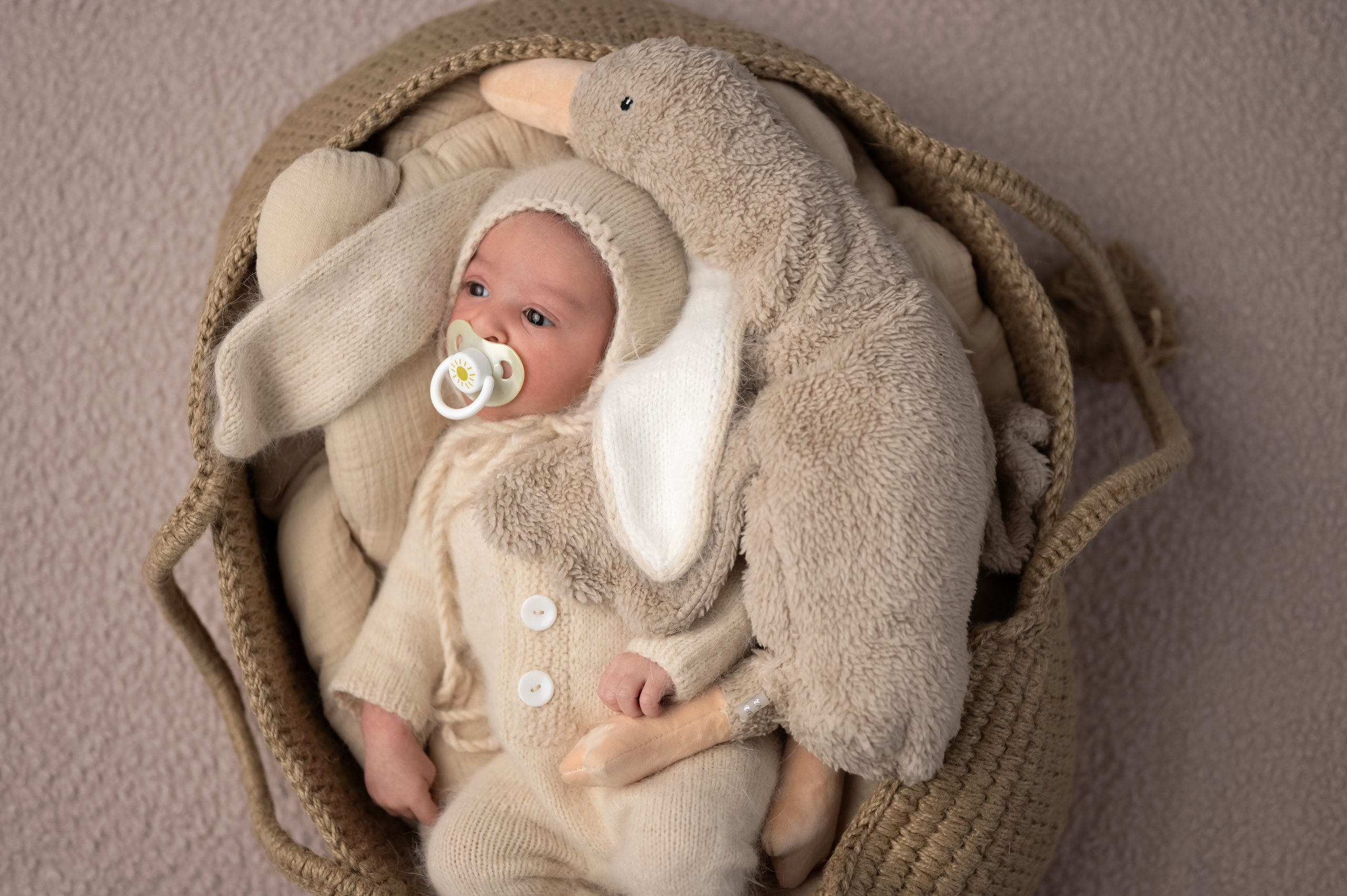 Возраст 3 недели, девочка. Фотограф новорождённых Ольга Ушакова Москва