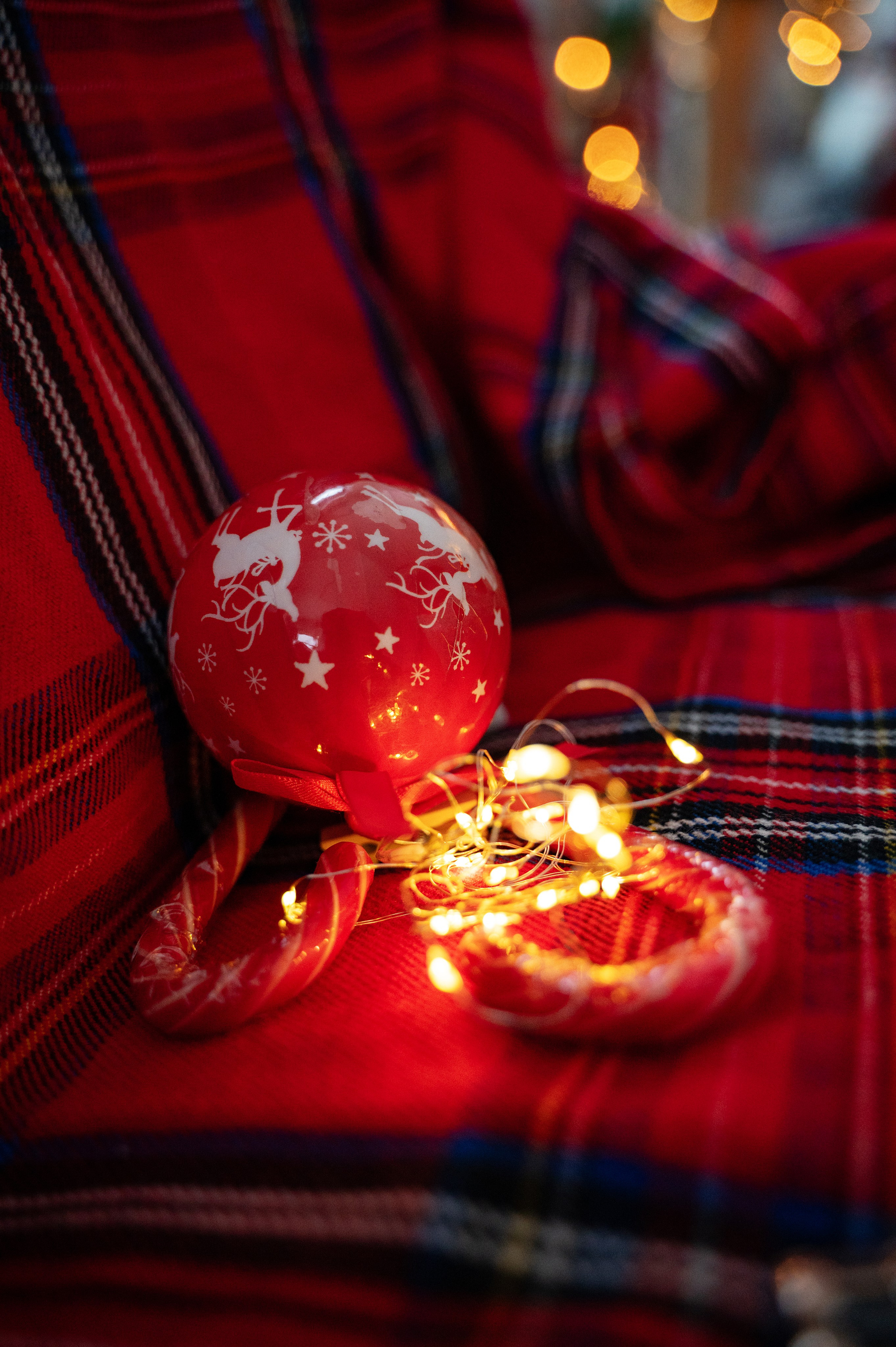 Новогодняя съёмка для мамы и дочки