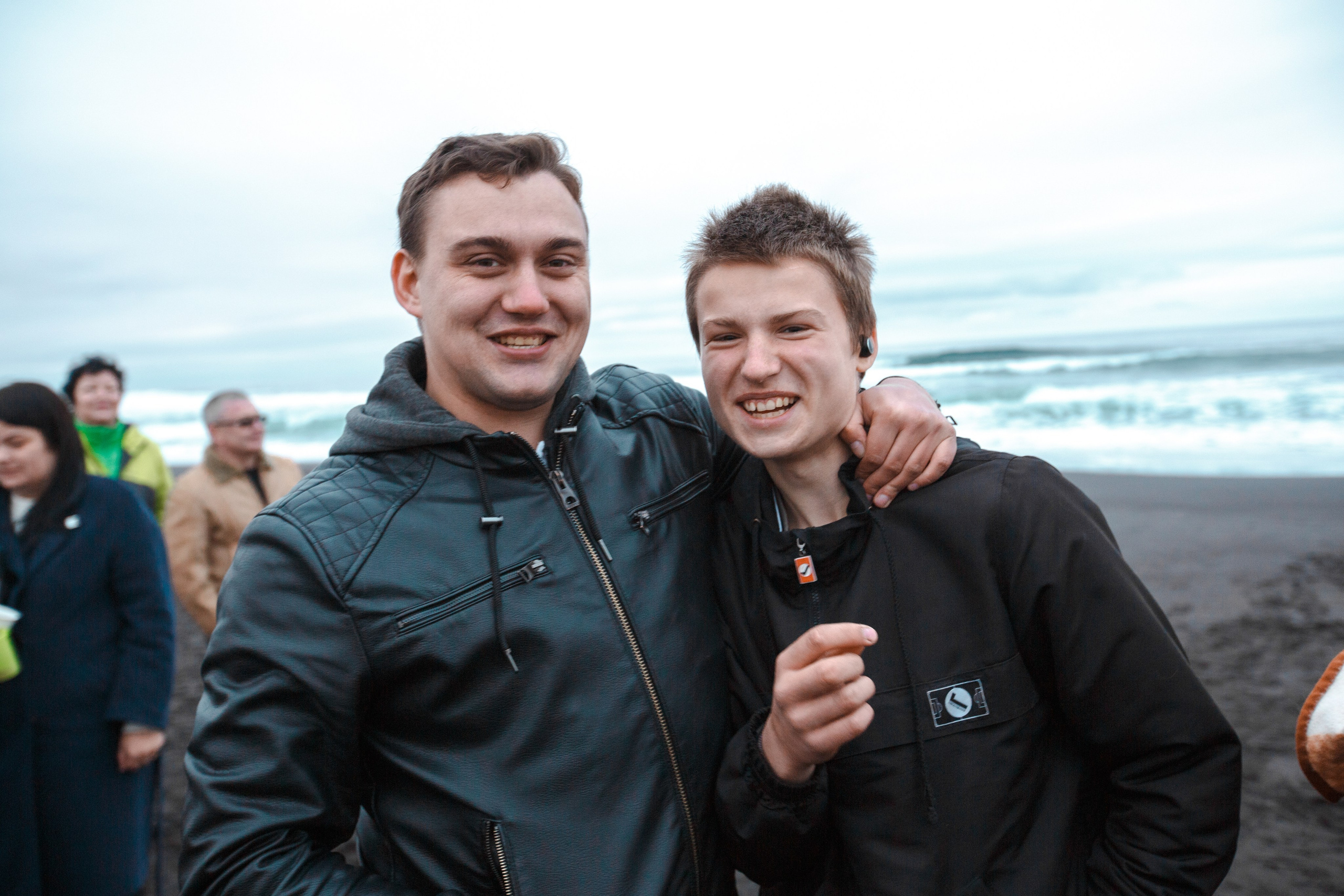 Школьная фотосессия на океане