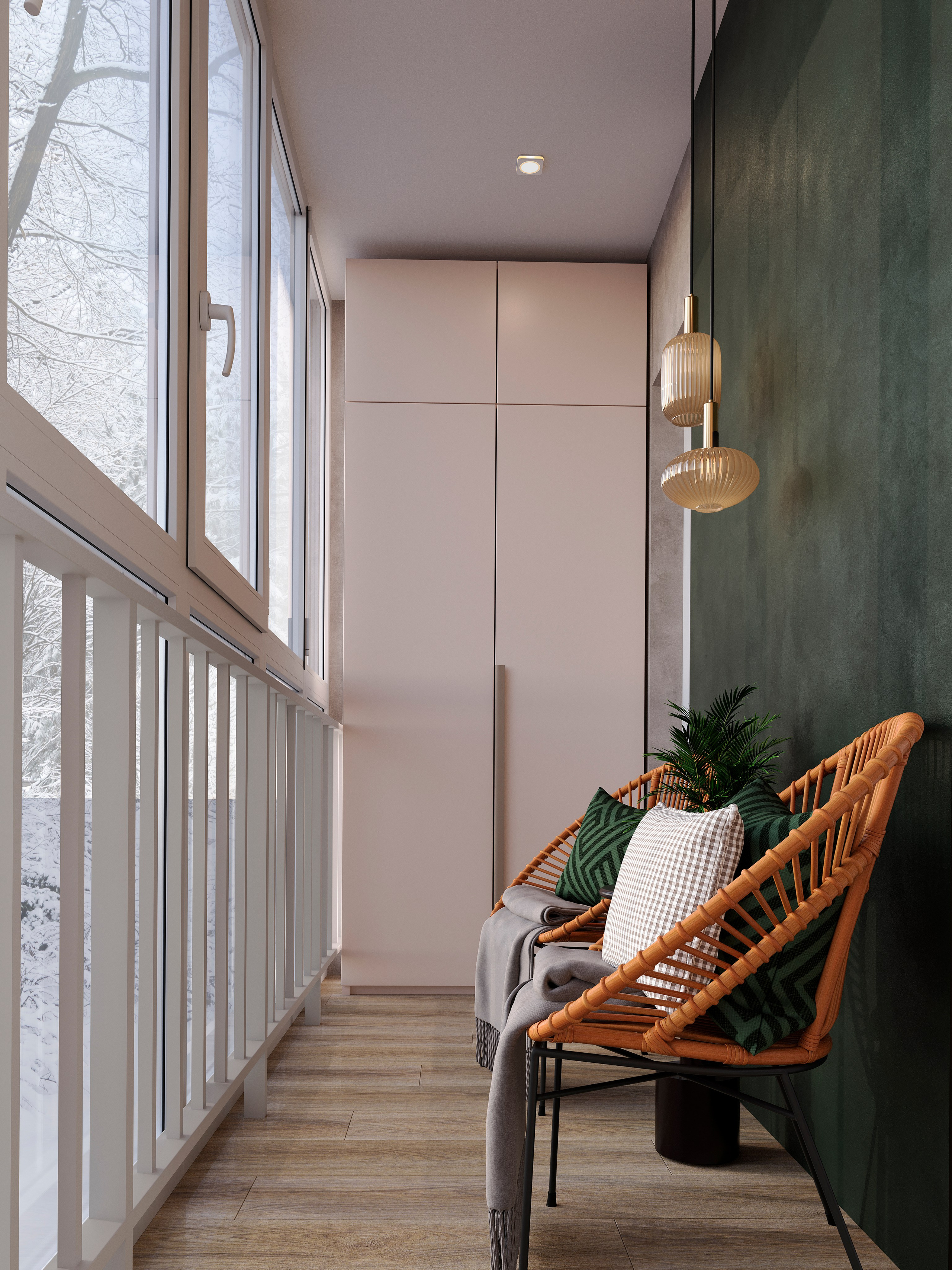 Квартира 120 кв. м. 3D визуализатор