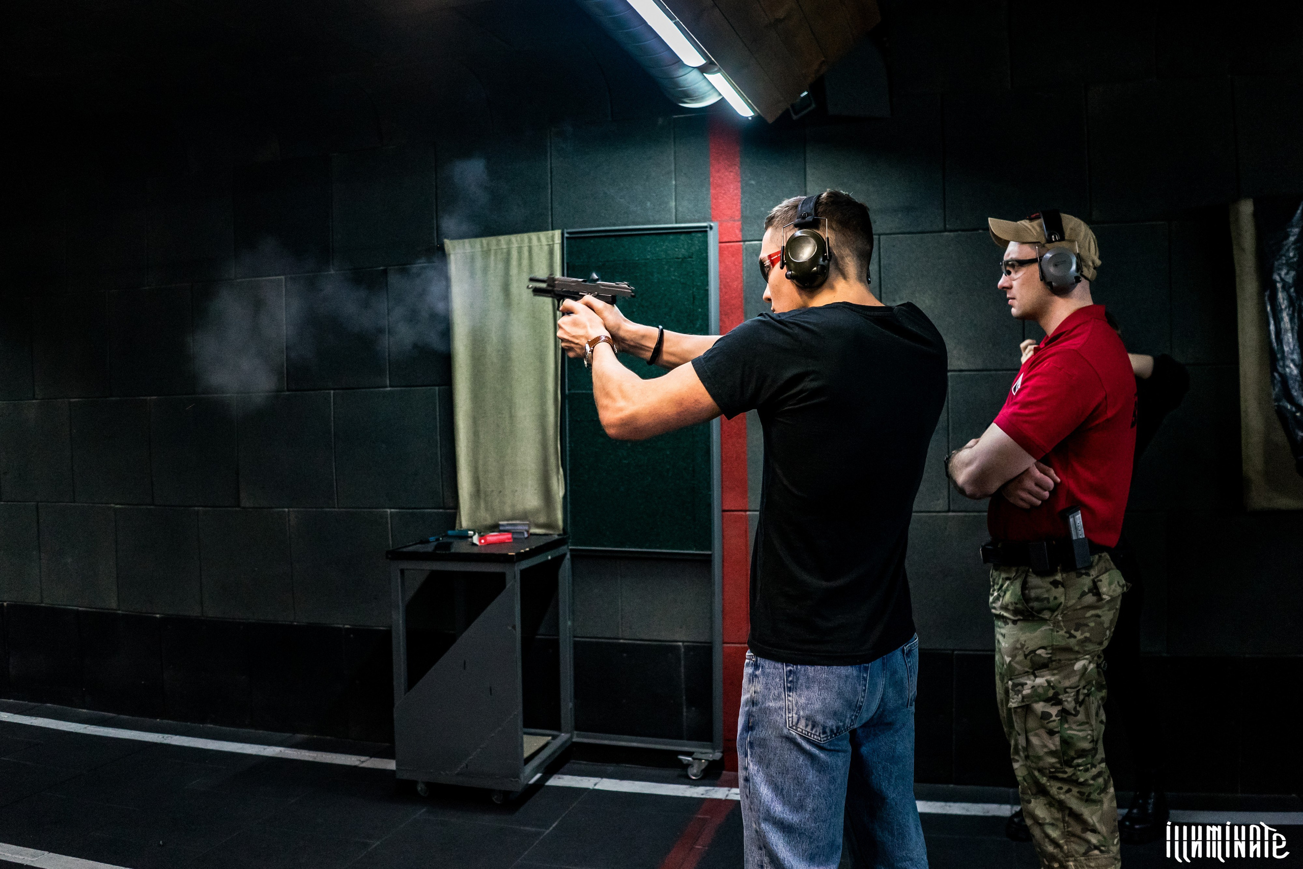 Стрелковый клуб ВОЛК. Фотограф в Воронеже Ольга Космодемьянская