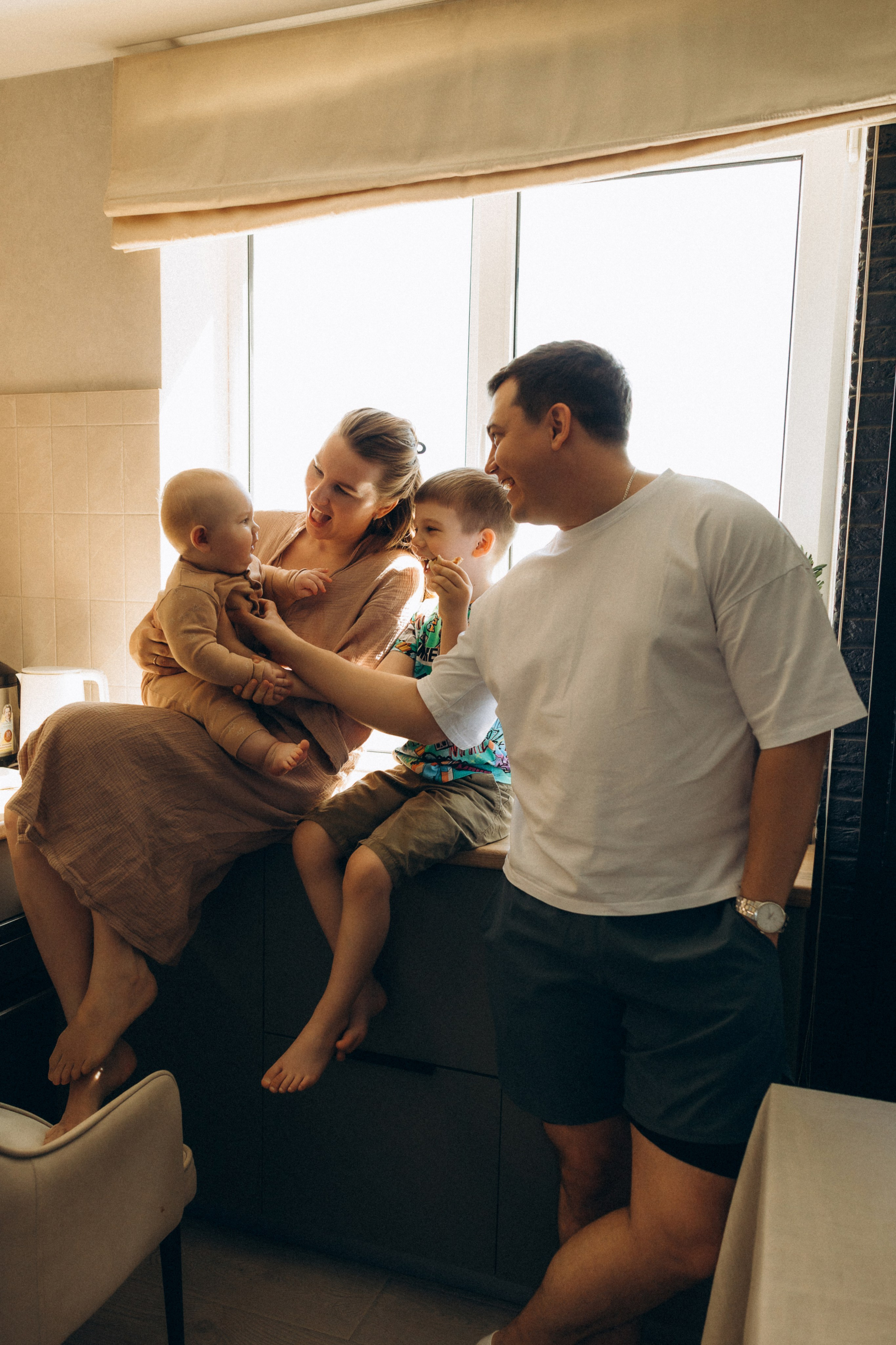 Настя, Миша, Лёша и Саша. Семейный фотограф и детский фотограф в Волгограде Алеся Бутакова — дет