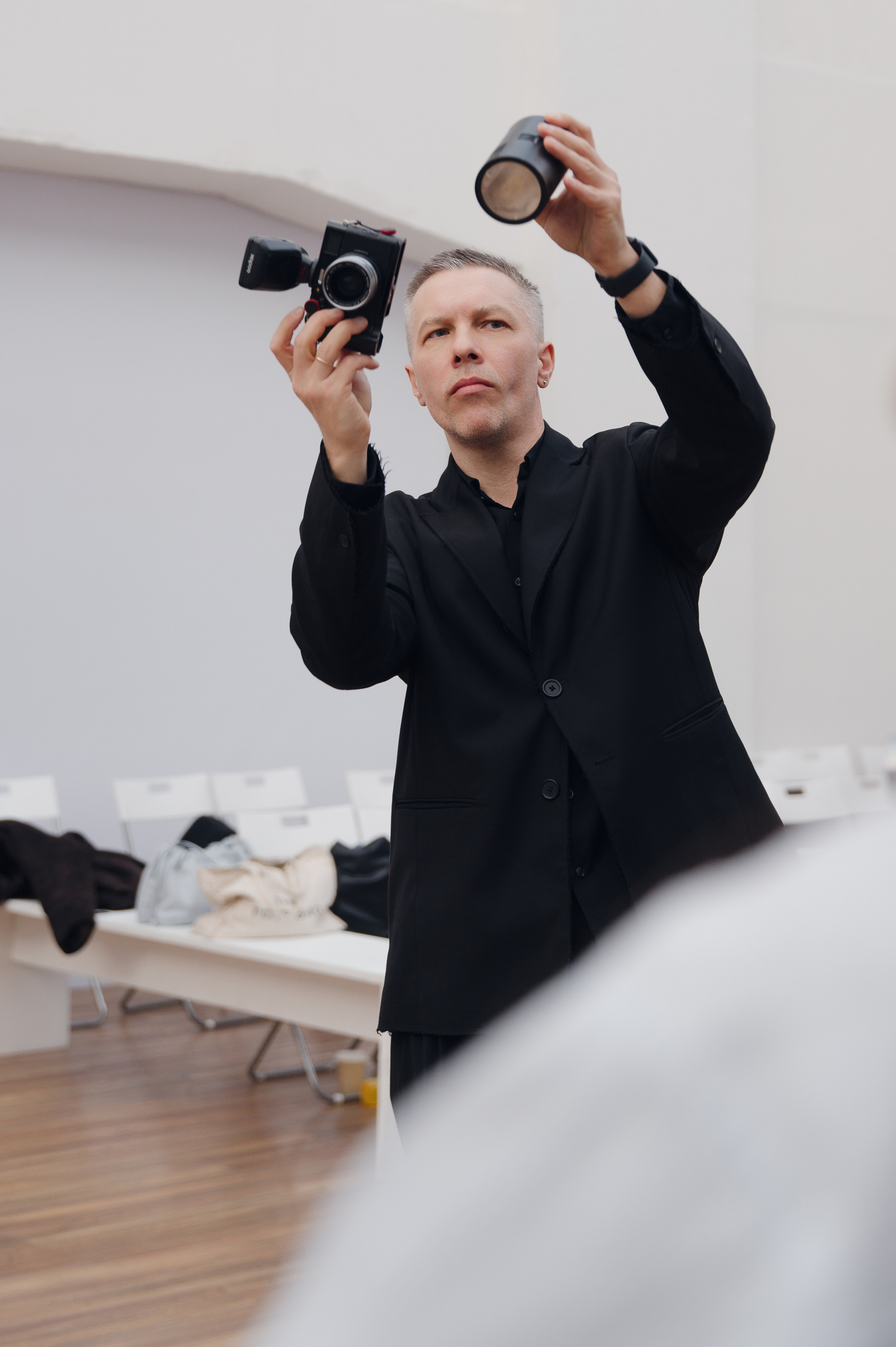 Бекстейдж показа «Новые Имена» собака.ru|ДЛТ. Портретный и репортажный фотограф в Санкт-Петербурге