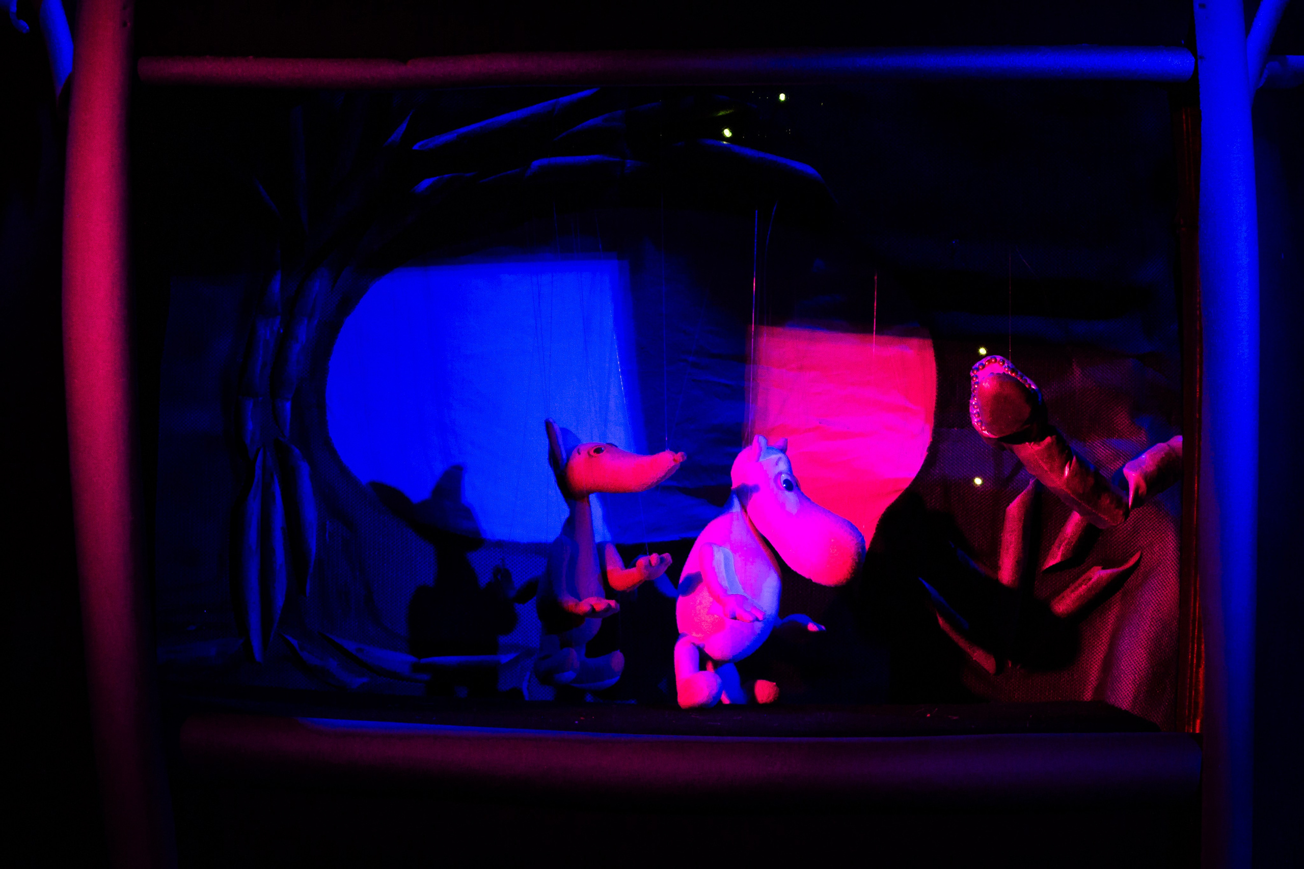 Мумитроли и большое наводнение спектакль театра Саквояж. Фотограф в Сочи Юрий Шептаев