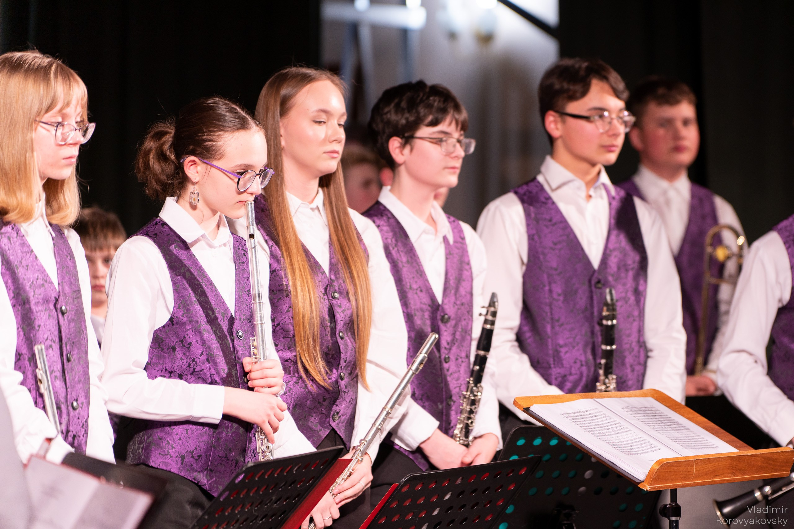 Концерт Духового оркестра ЦГИ ко Дню защитника Отечества. Фотограф Владимир Коровяковский