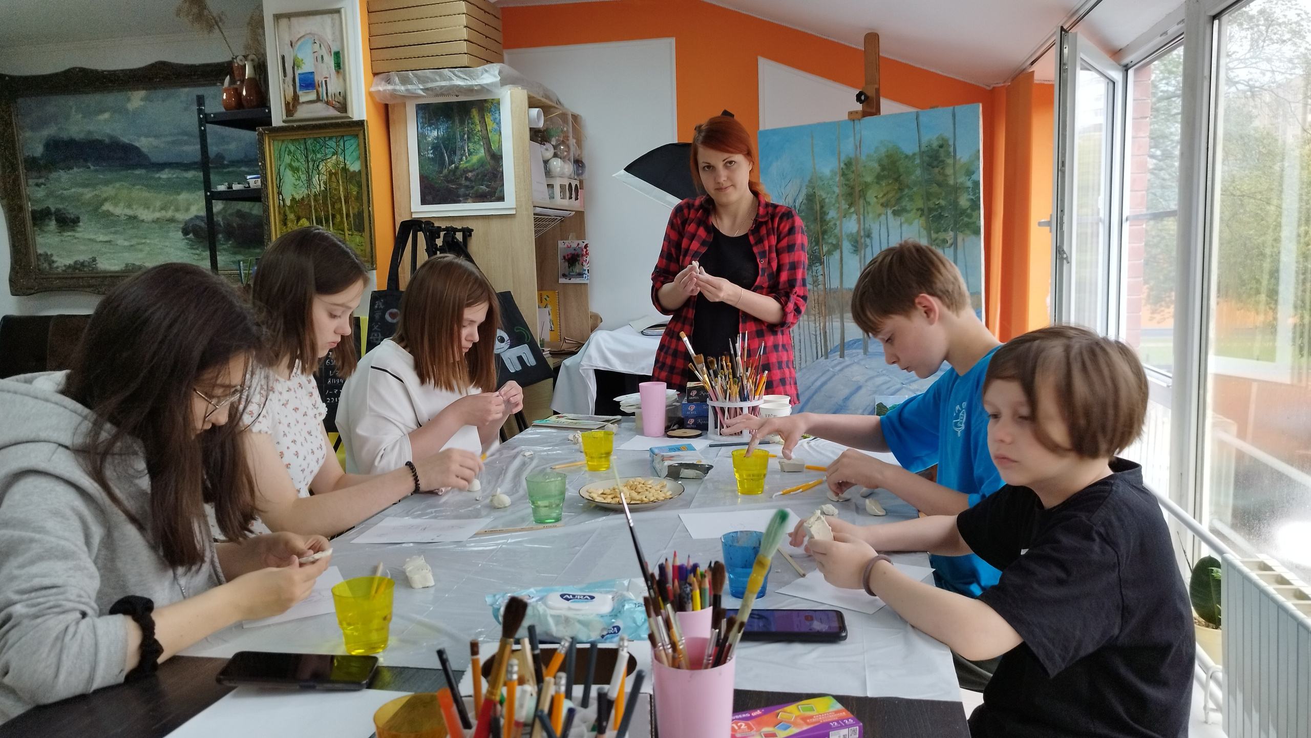 Приглашаем в арт-лагерь в Москве для детей!. Арт-вечеринки и мастер-классы в Москве для взрослых и детей