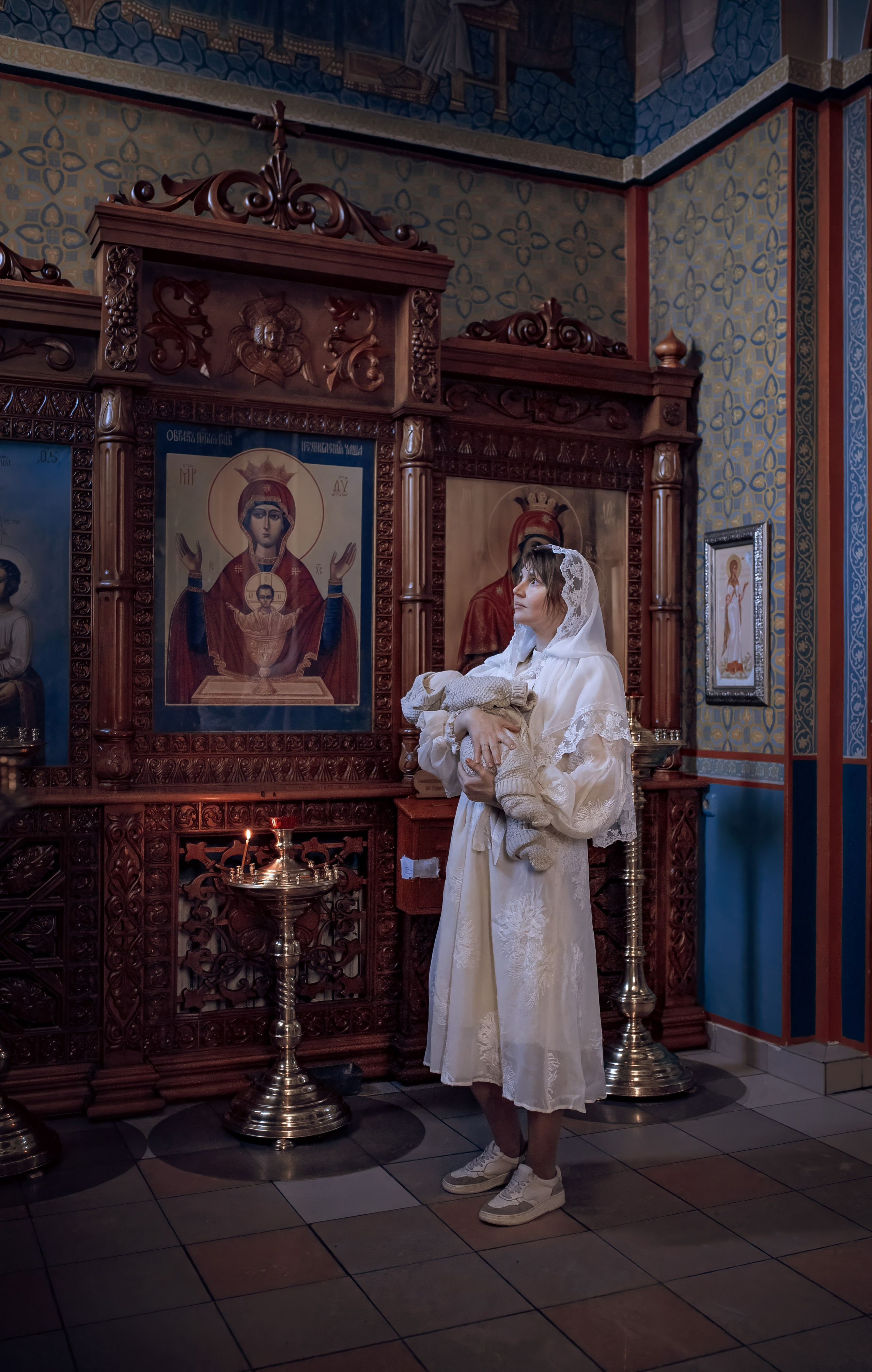 Крещение в Краснодаре. Съемка крещения в Краснодаре. Фотограф на крещение в Краснодаре