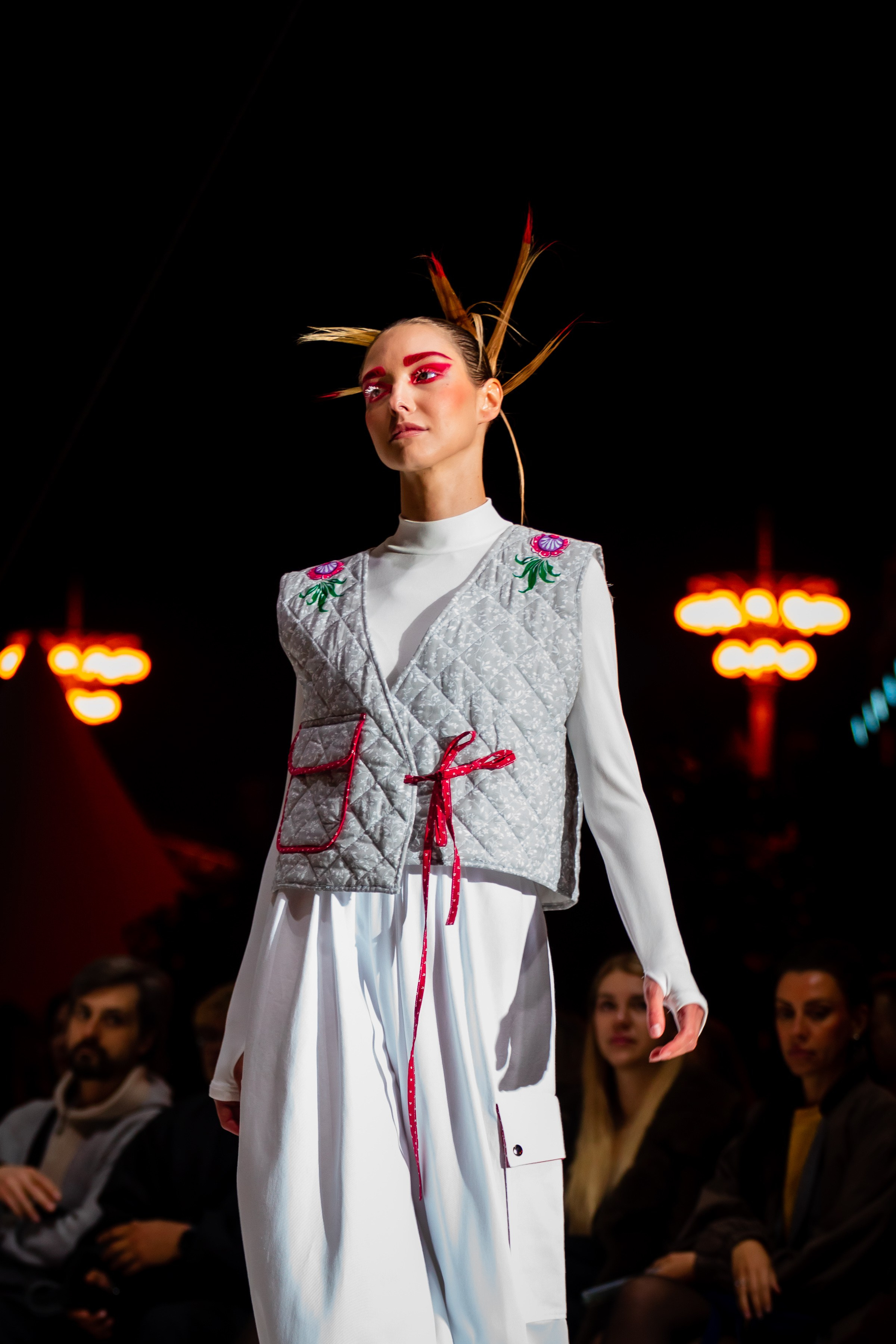 Фото с показа NOVIKOVA DSN и Шуйские ситцы MFW 29.08.25. Фотосессии и репортаж — Фотограф в Москве — Рина Серёгина