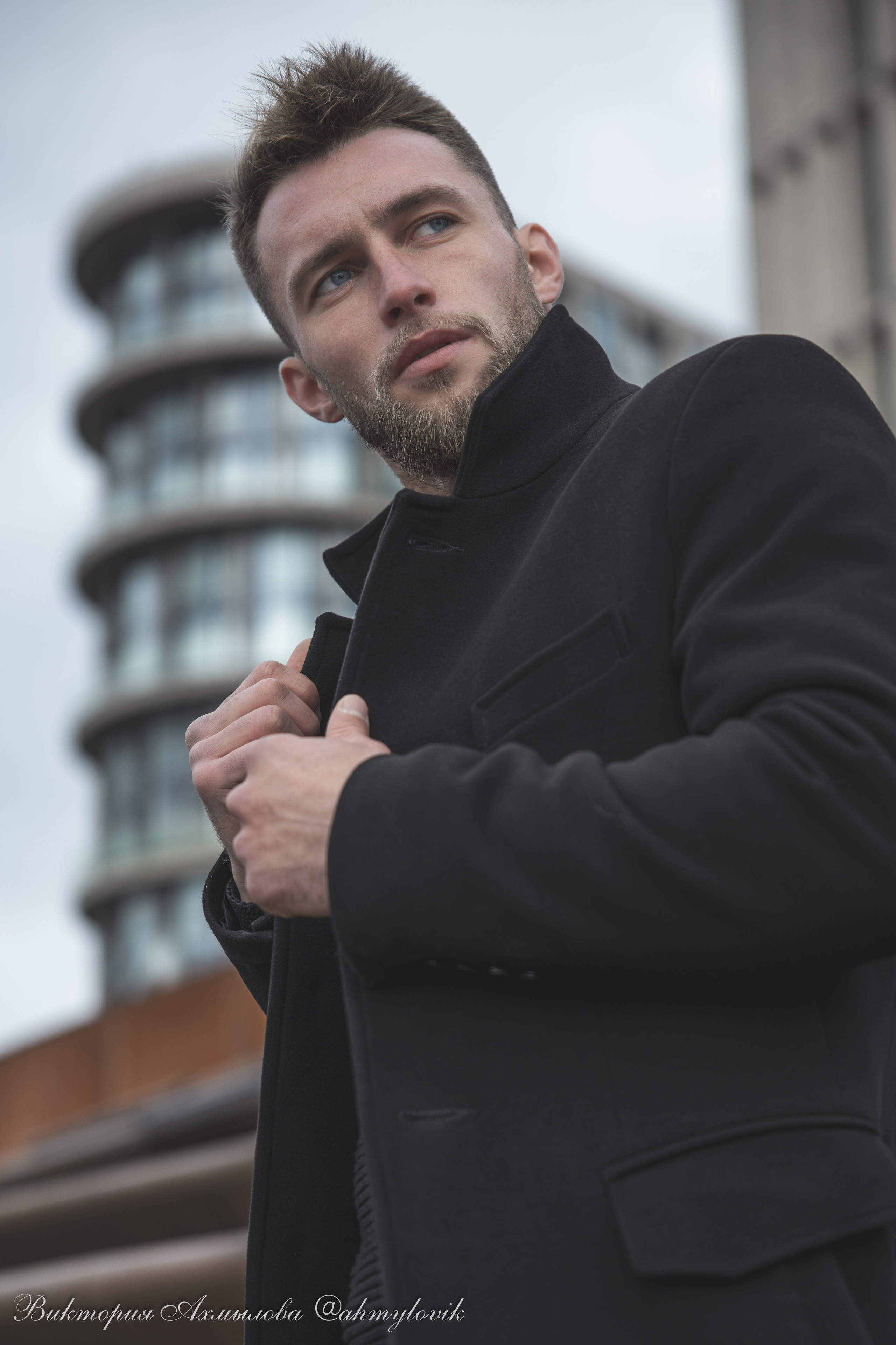 Прогулка с Хаски (Сергей). Виктория Ахмылова. Фотограф в Москве